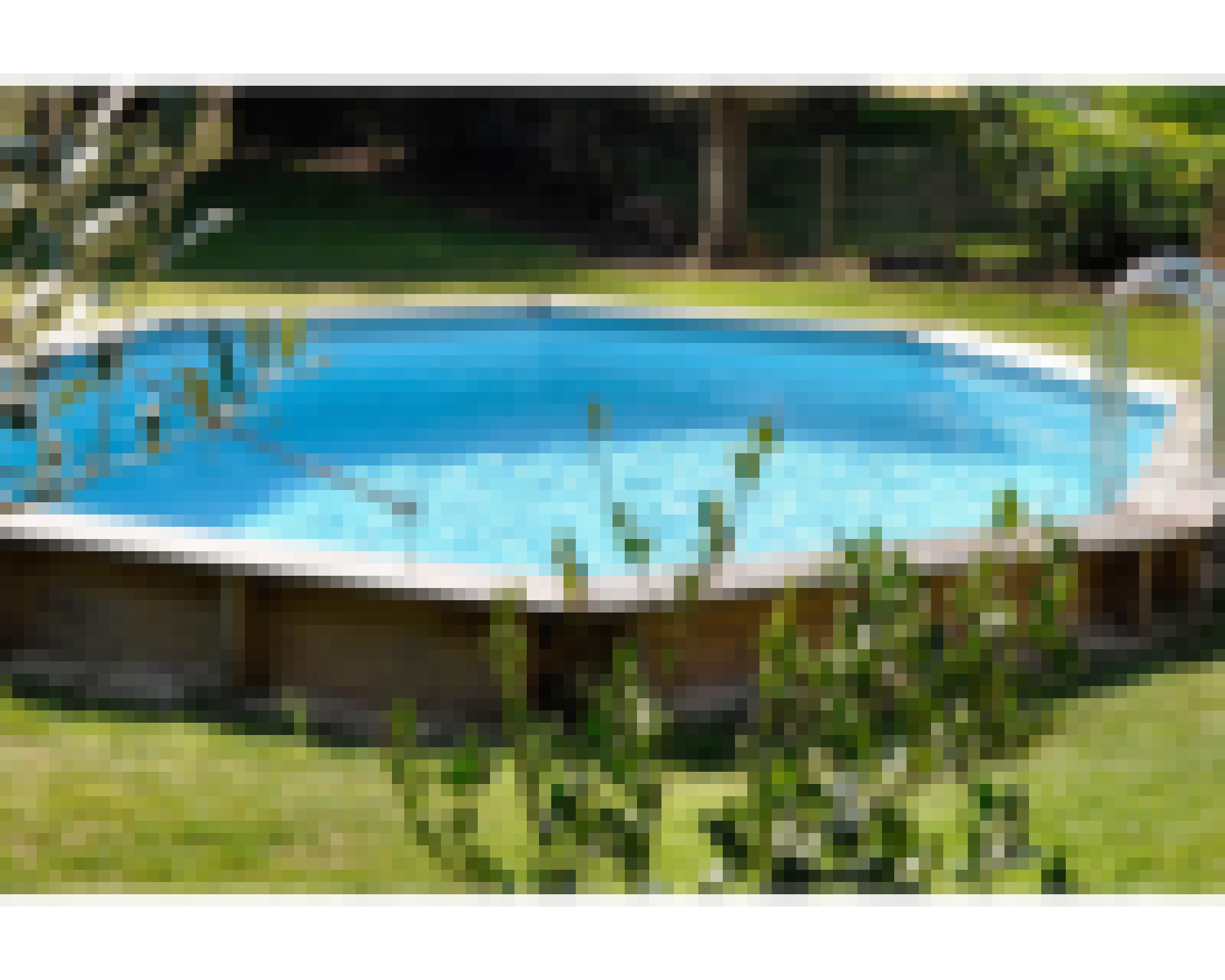 Piscine en bois Ø 5.85 X 1.36 M