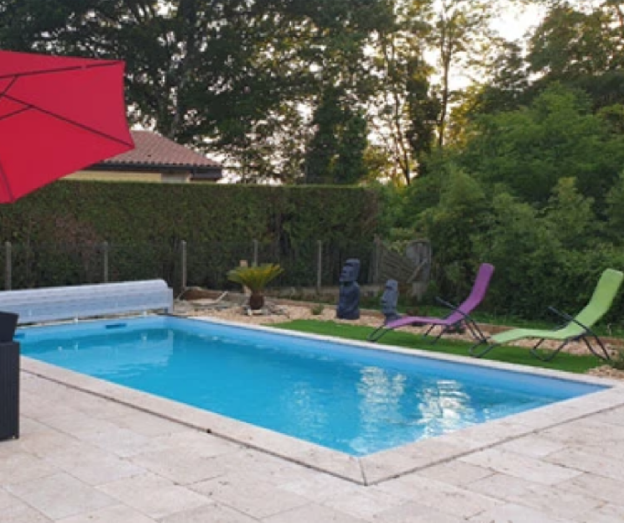 Piscine en kit TRADI PVC hauteur de 1.50m