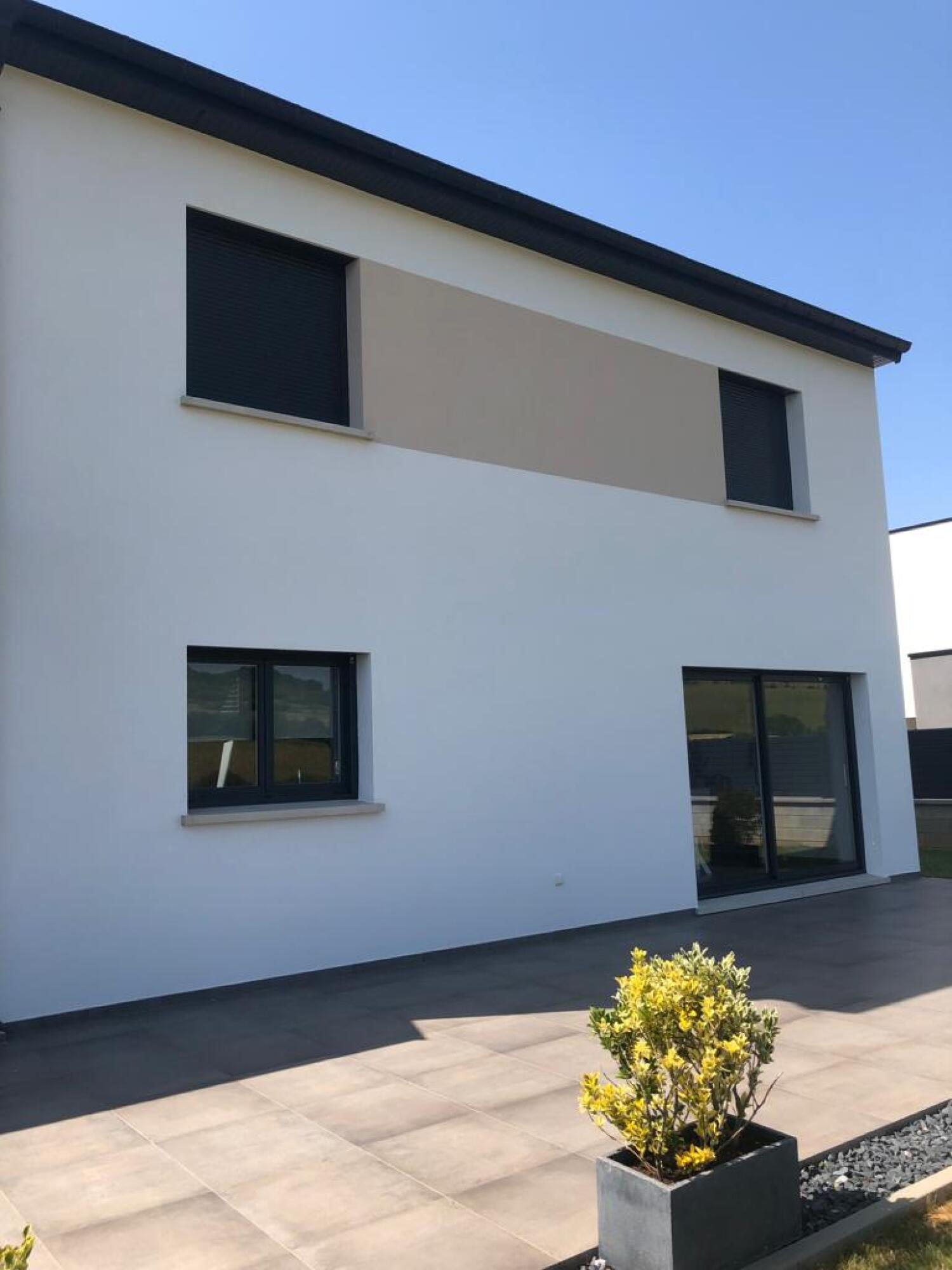 Ravalement façade construction neuve à Escherange