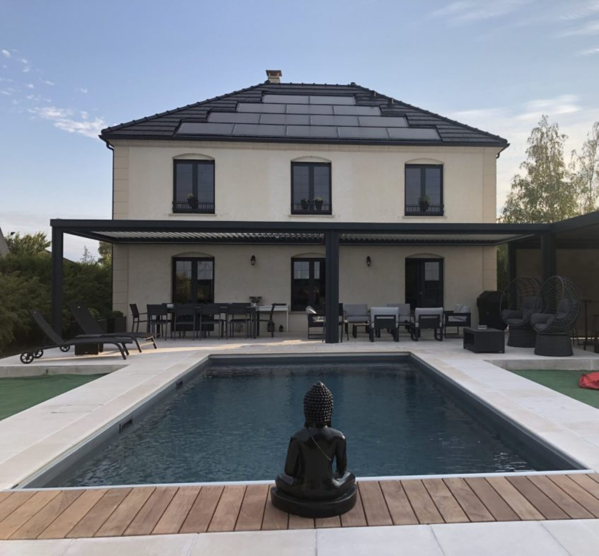Réalisation de piscine en béton