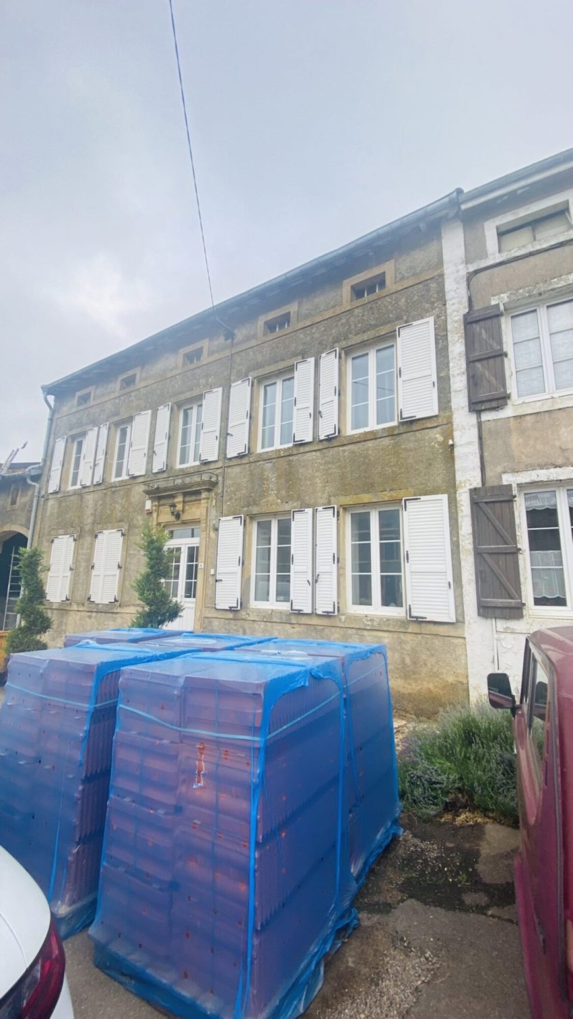 Rénovation bâtiment ravalement de façade à Xivry Circourt