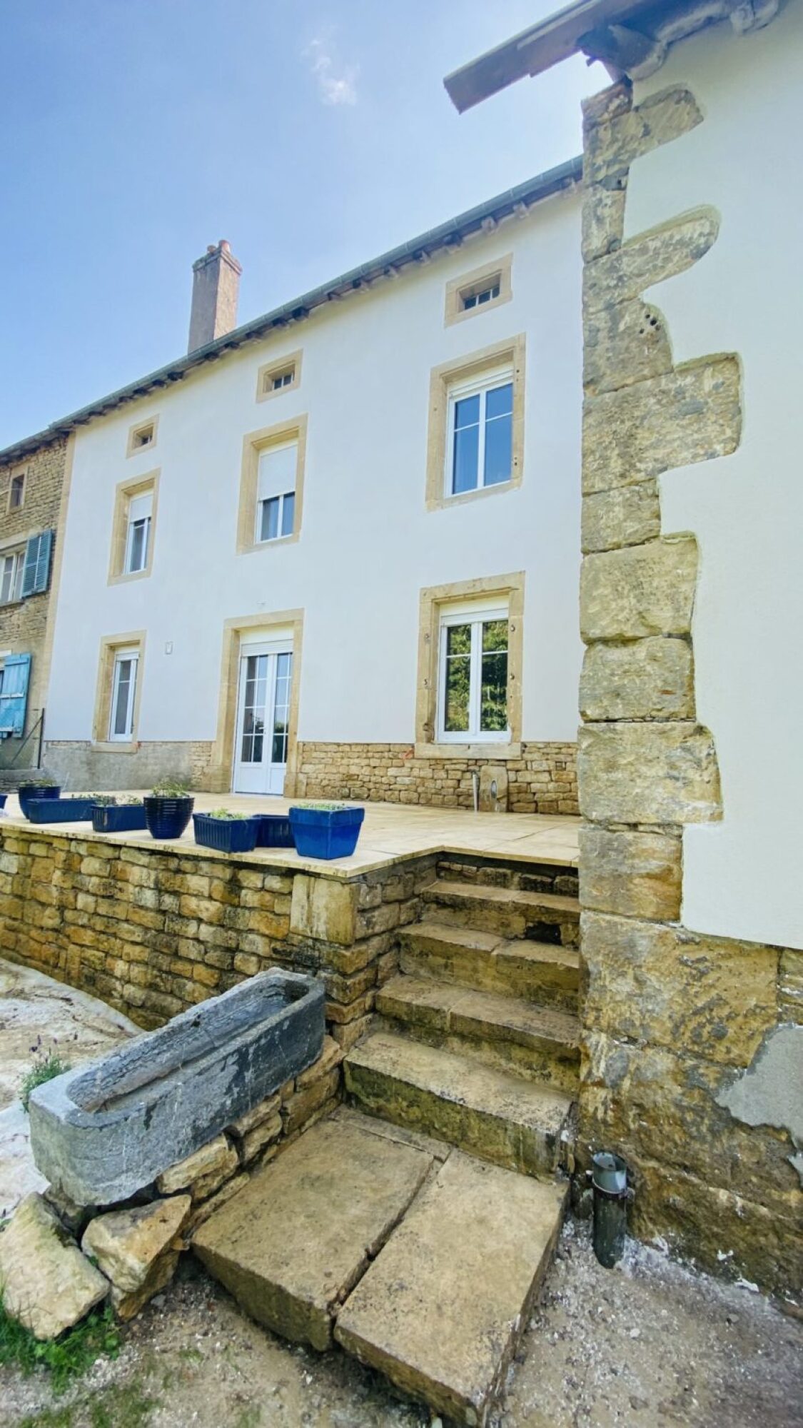 Rénovation bâtiment ravalement de façade à Xivry Circourt