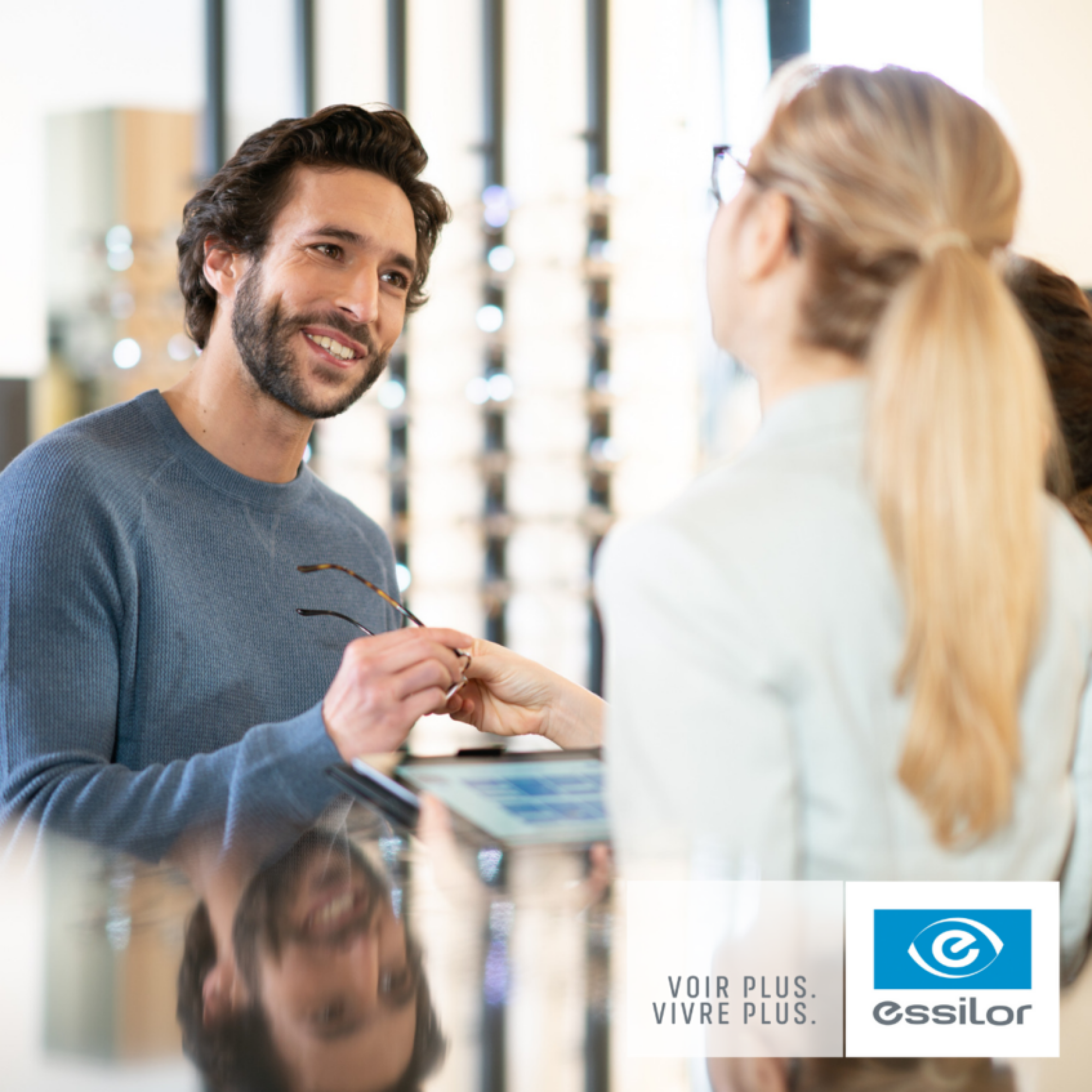 Achat d'une nouvelle paire de lunettes