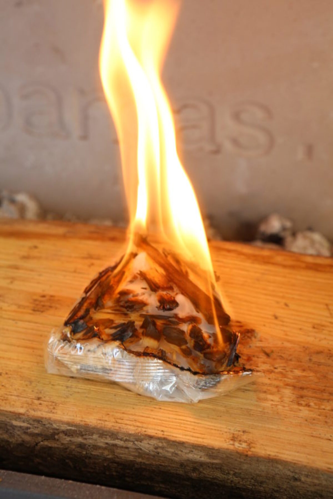 Allume-feu en paquet