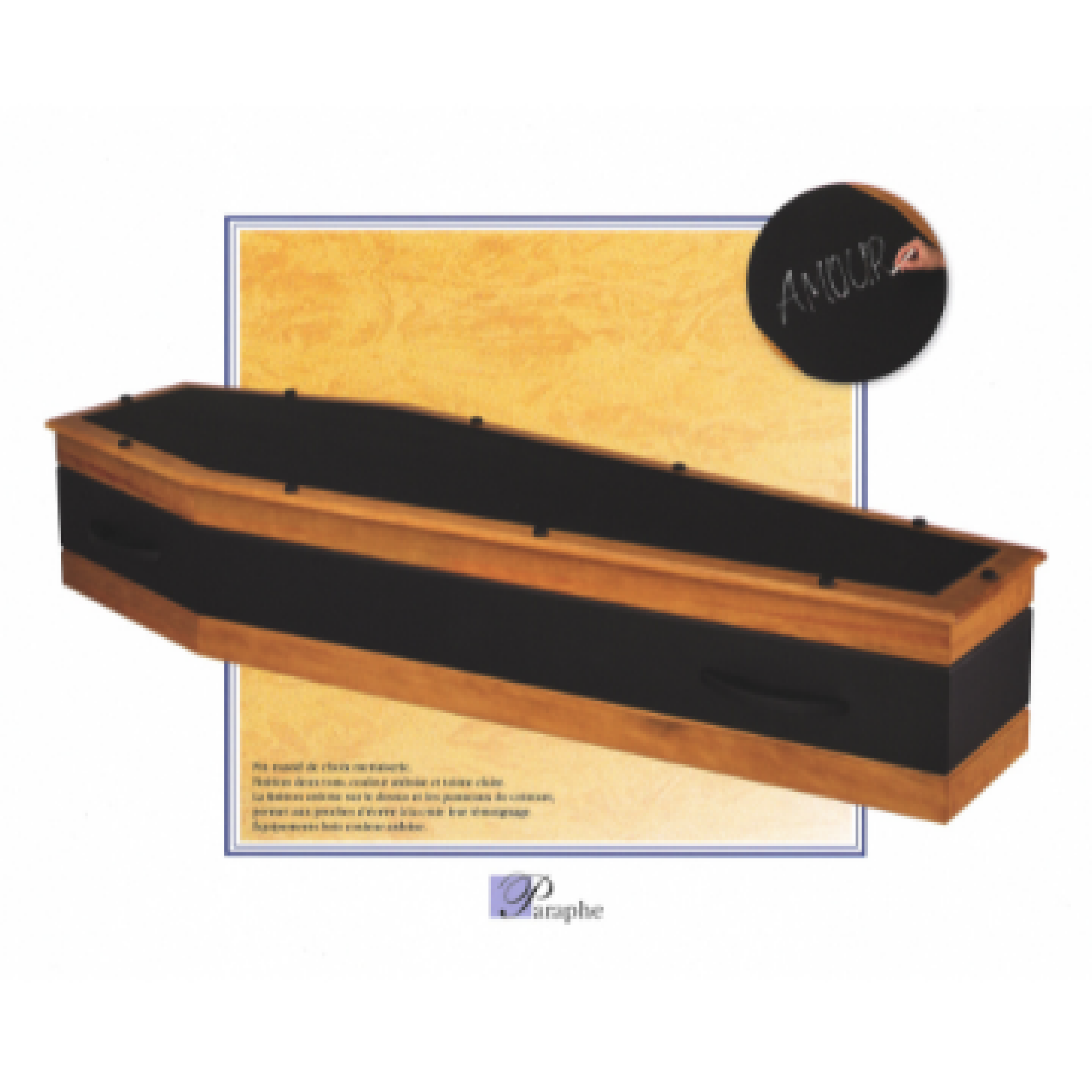 Cercueil Personnalisable « PARAPHE »