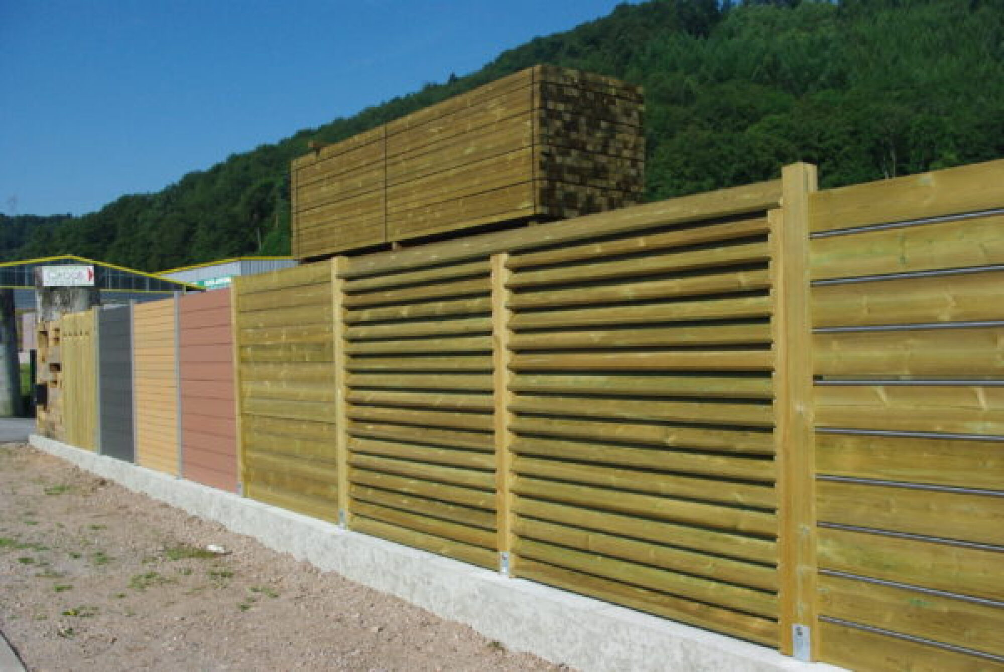 Création de pare-vue en bois