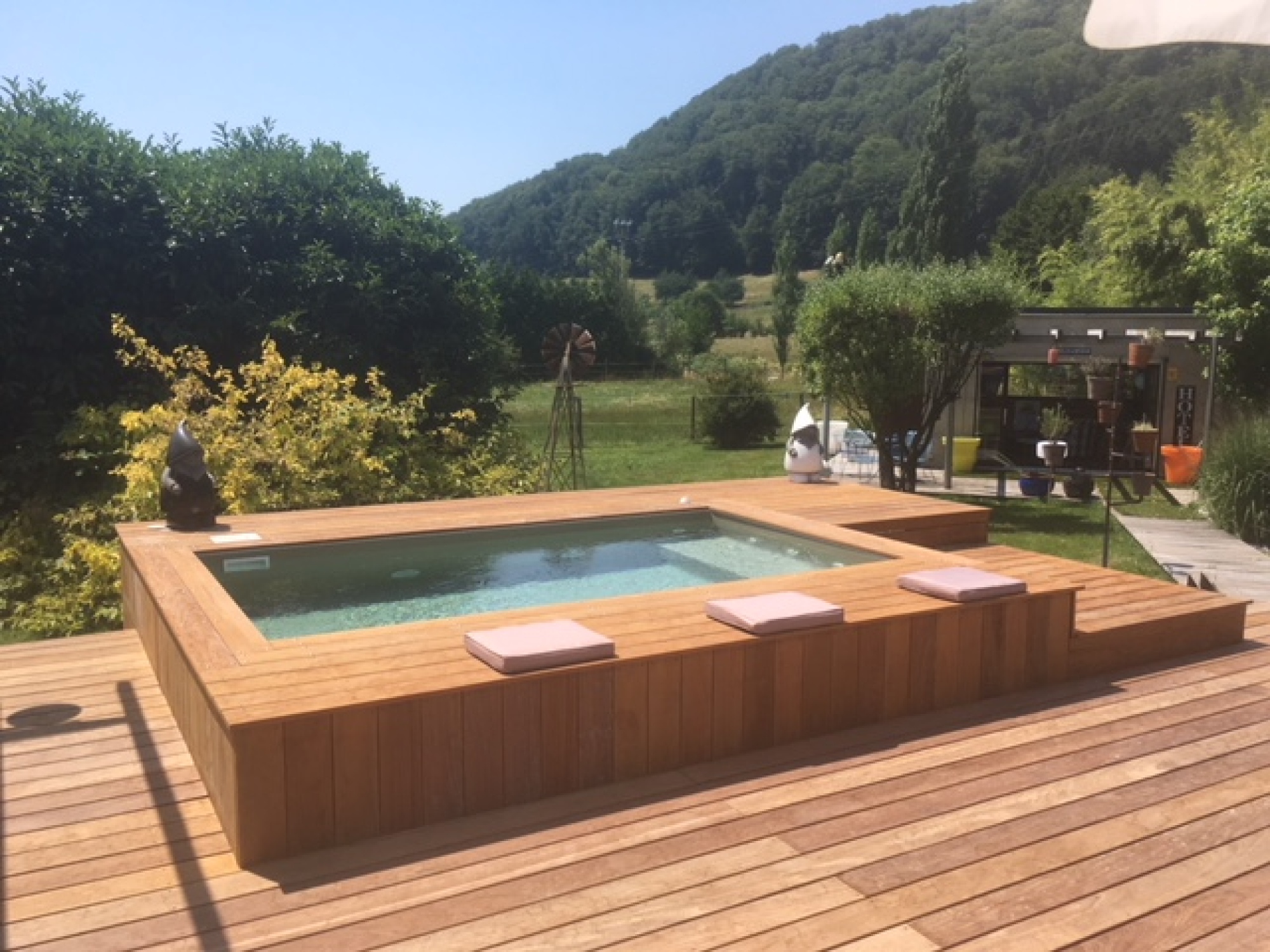 Création de piscine en bois