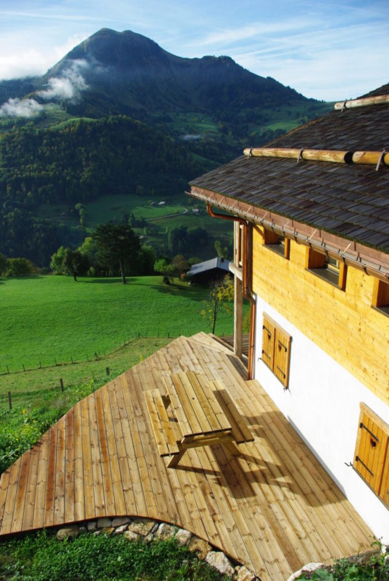 Création de terrasse en bois sur mesure
