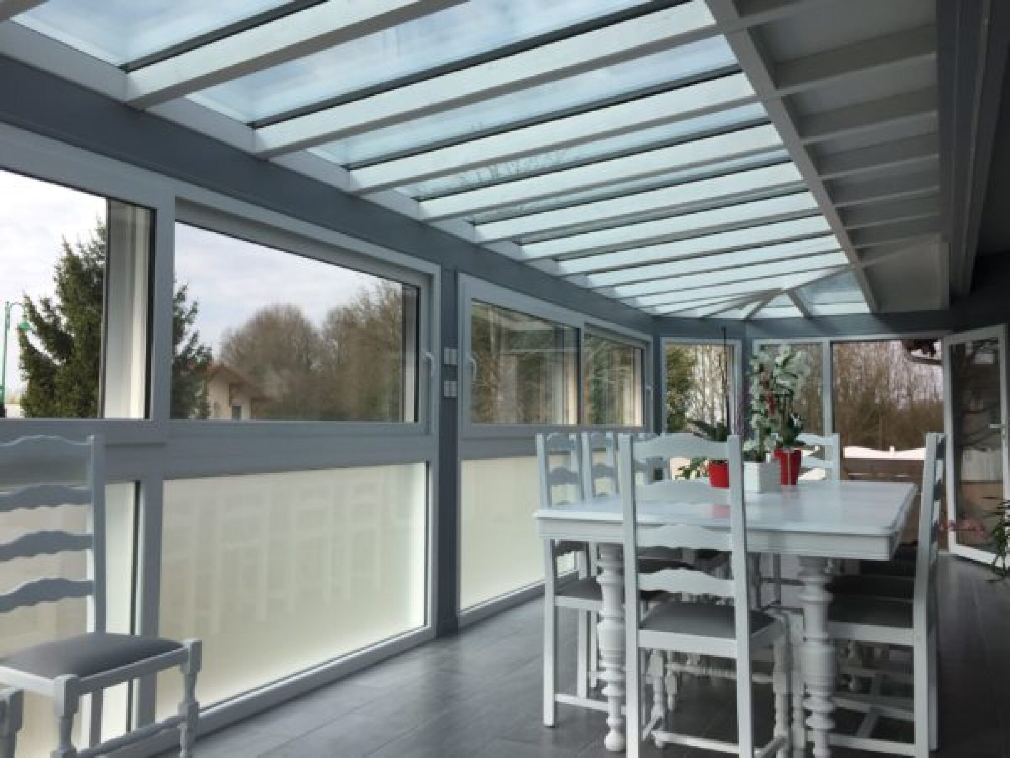 Création véranda PVC, alu ou bois