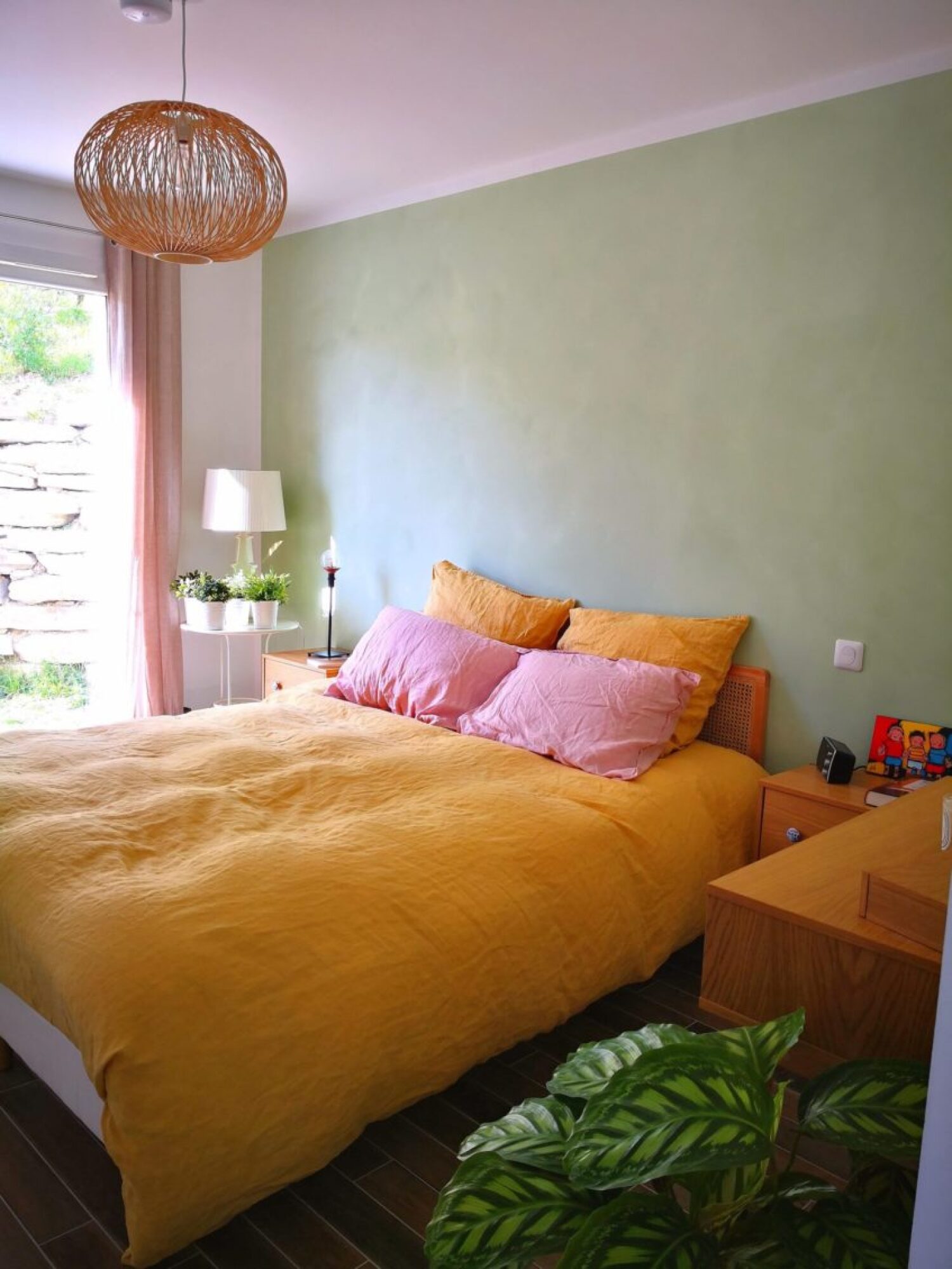 Décoration murale : Peinture intérieure effet de matière