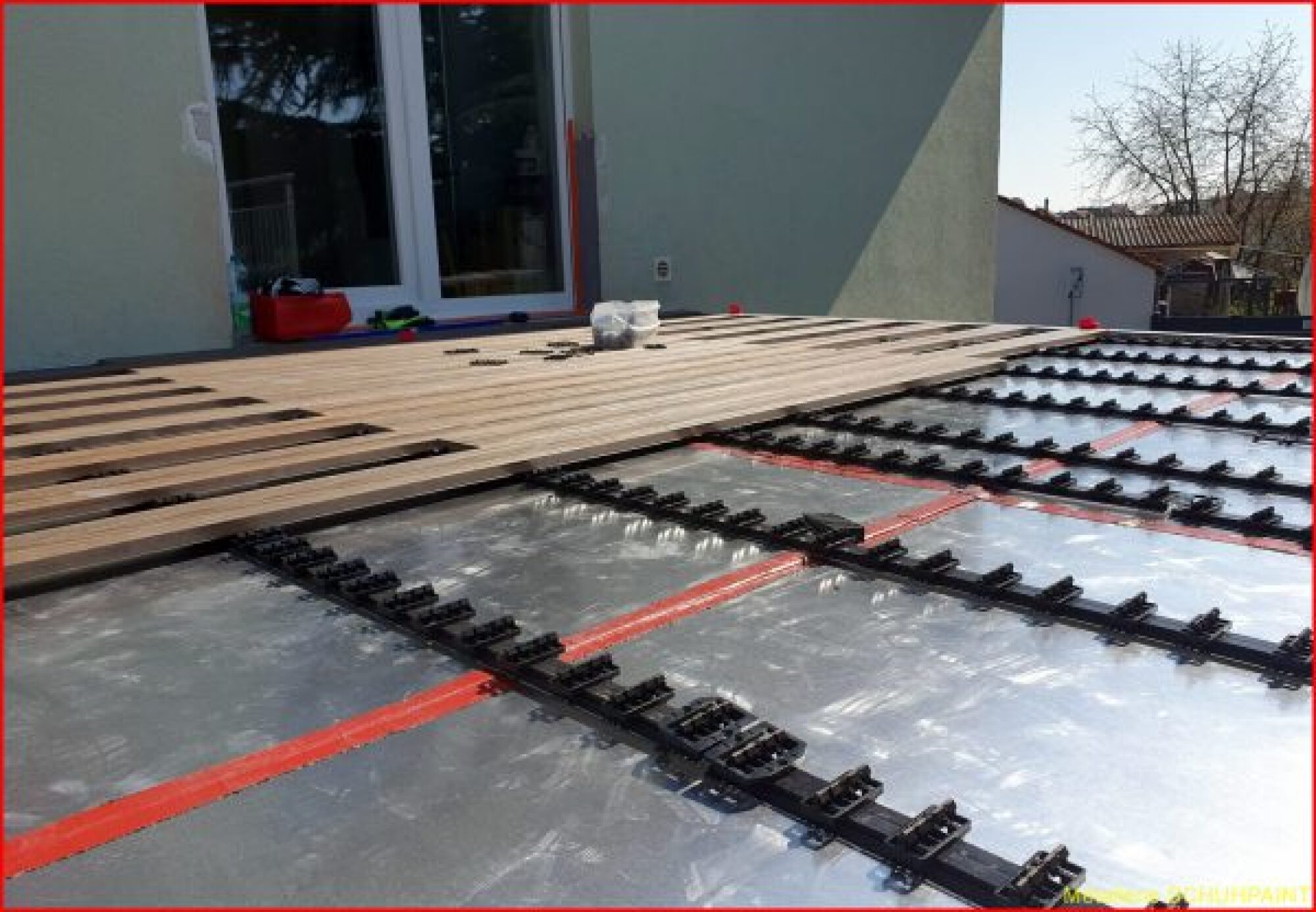 Etanchéité de la terrasse : Option