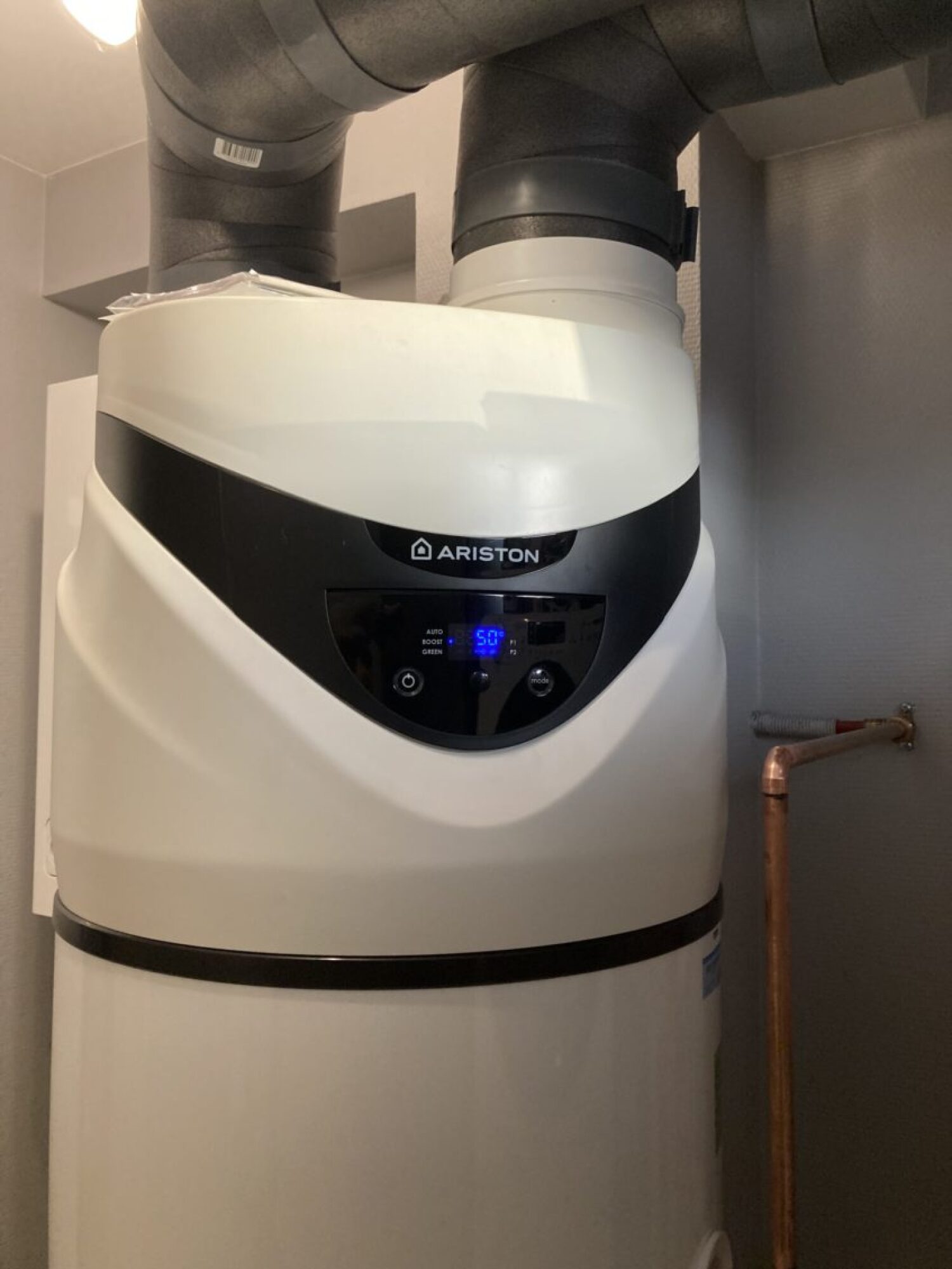 Fourniture et pose d'un ballon thermodynamique