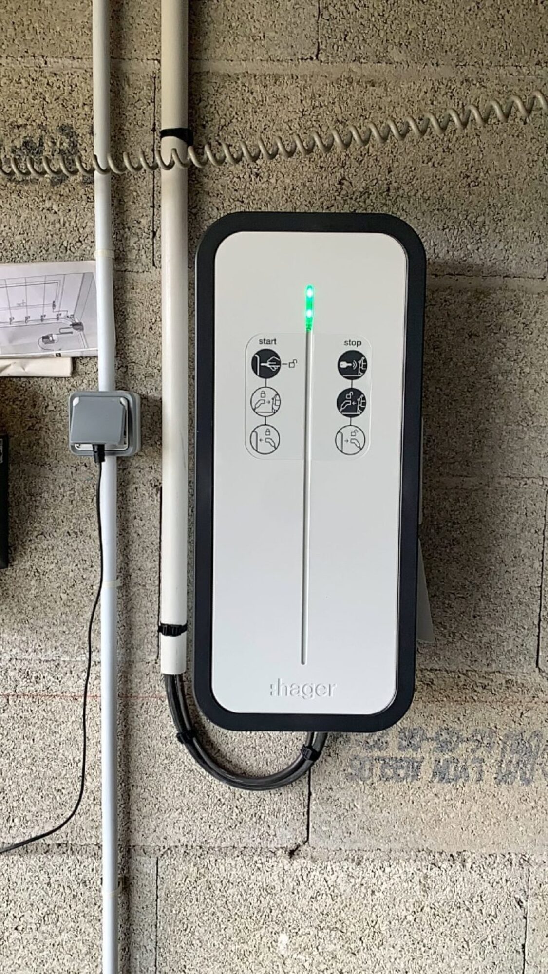 Fourniture et pose de borne de recharge particulier