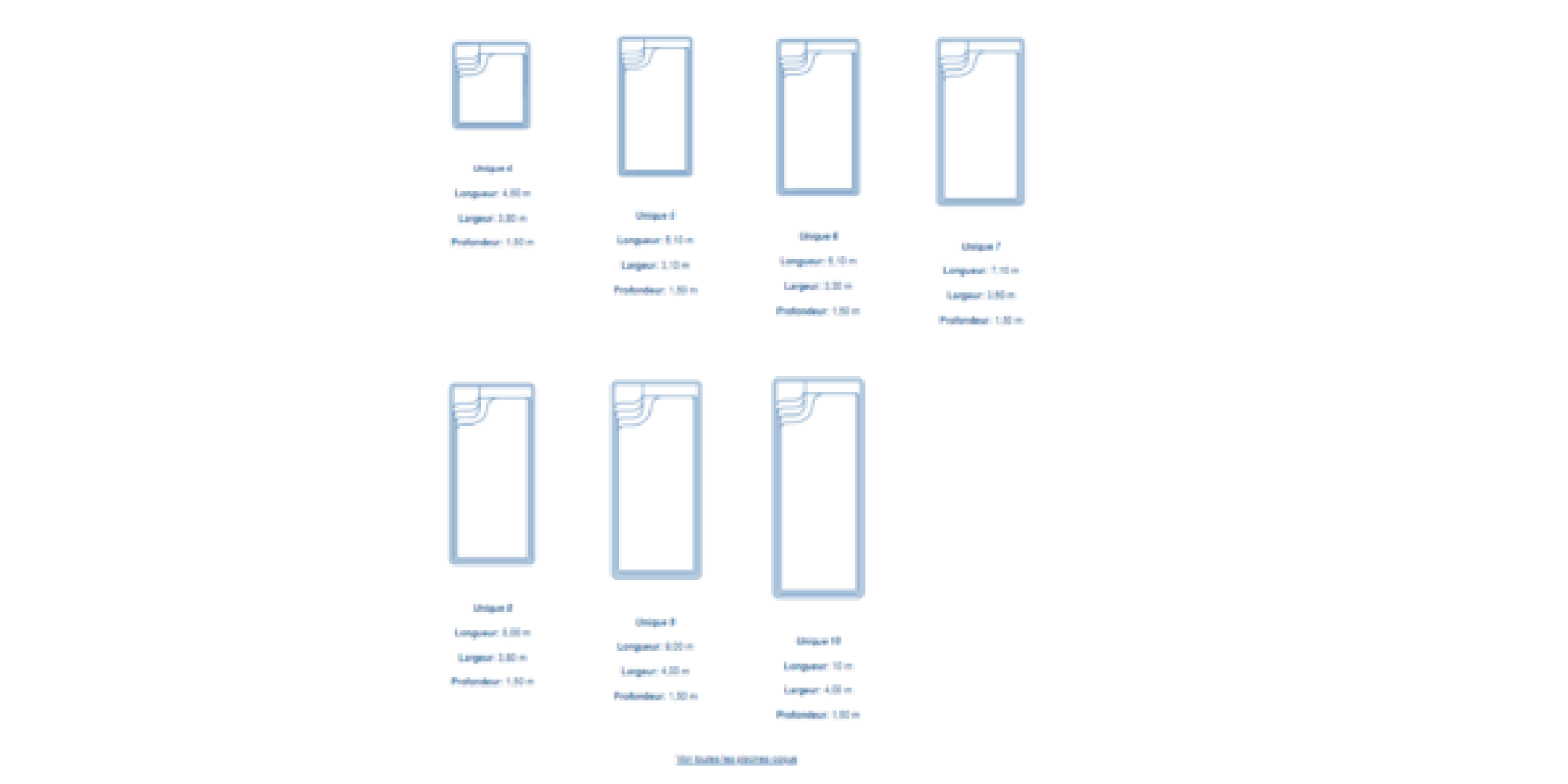 Kit piscine coque mon de PRA ou HYDRYUS