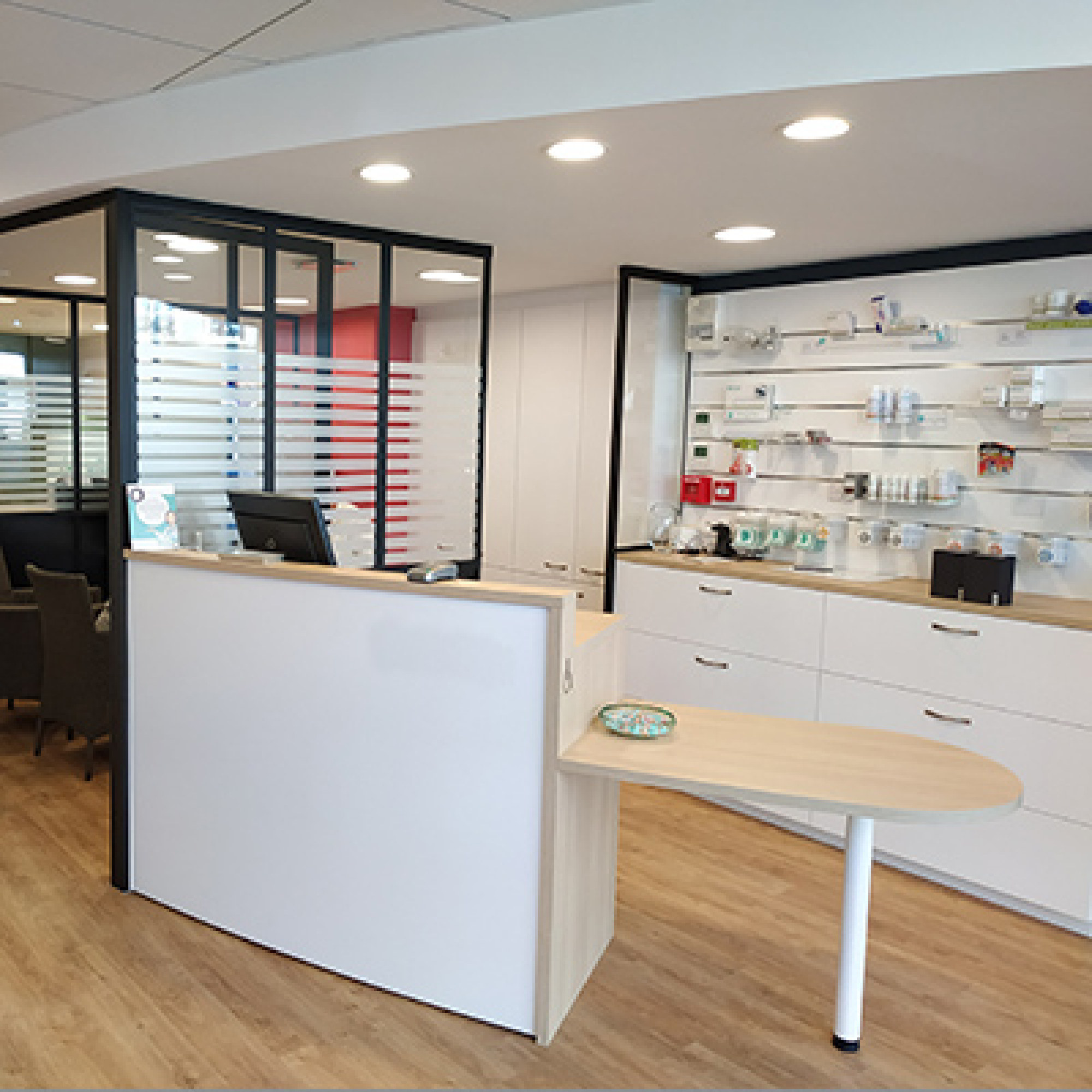 Mobiliers pour locaux professionnels de santé