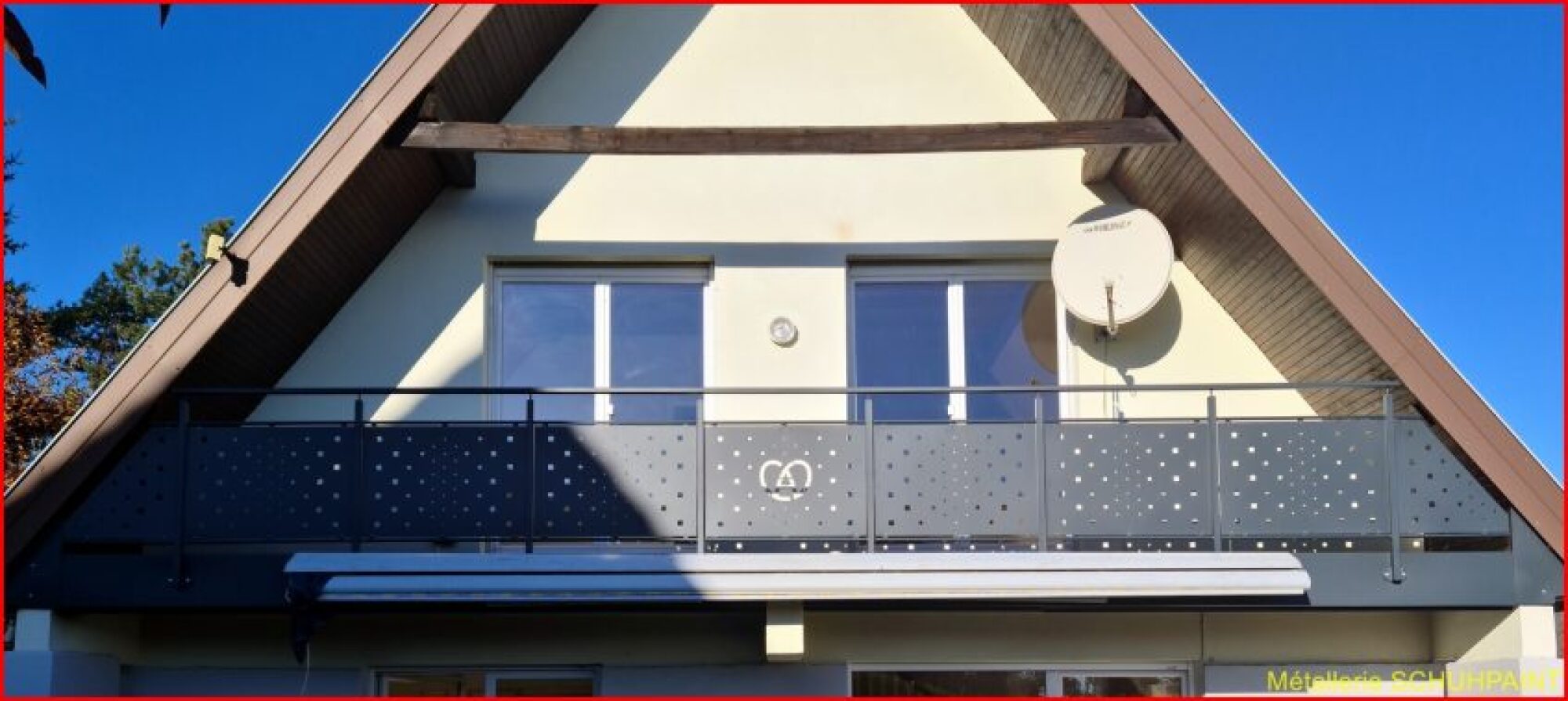 Motif élaboré dans plaque Alu : Option