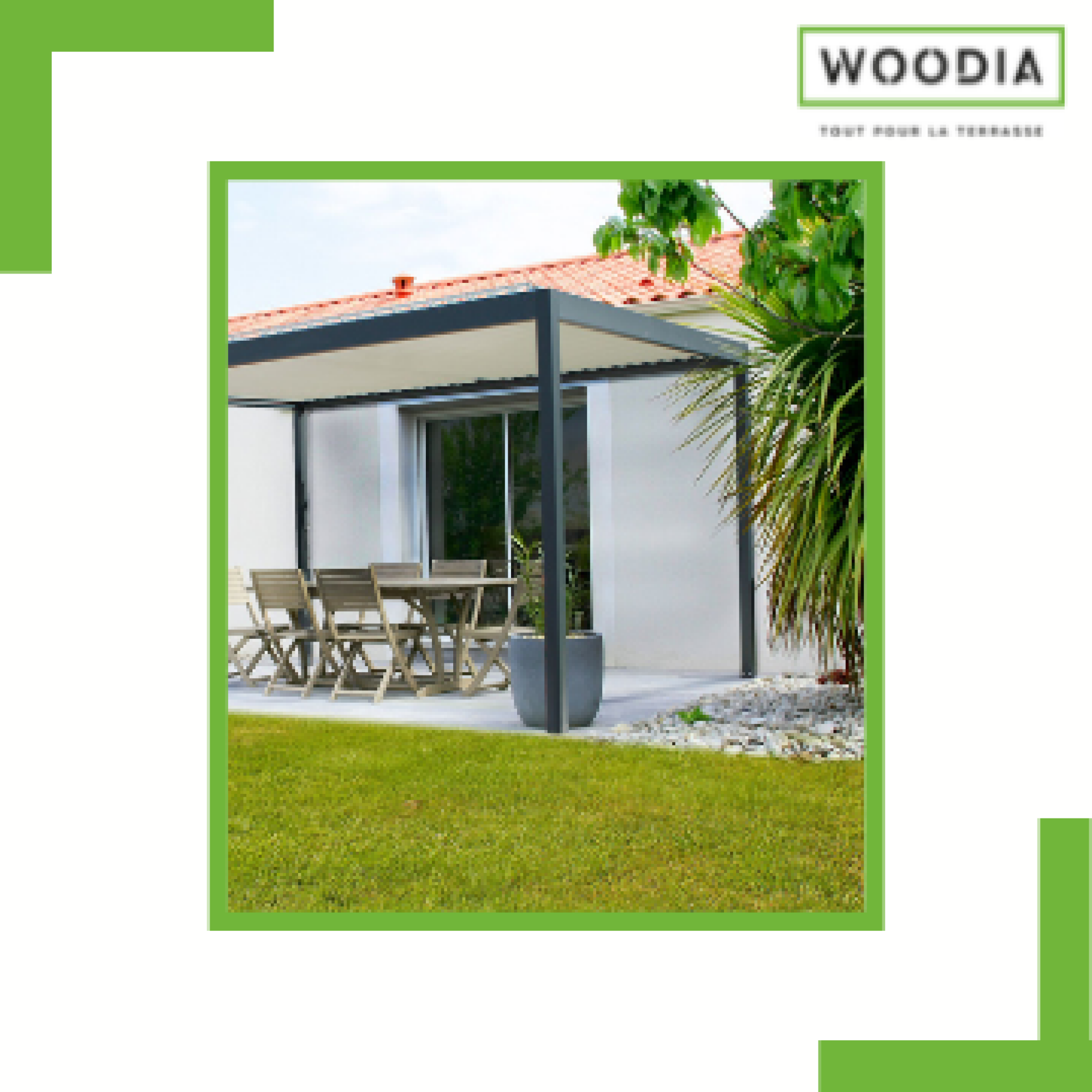 Pergola bioclimatique