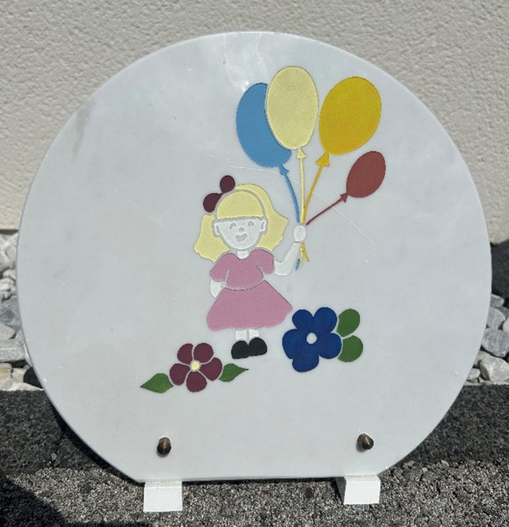 Plaque Hommage Enfant