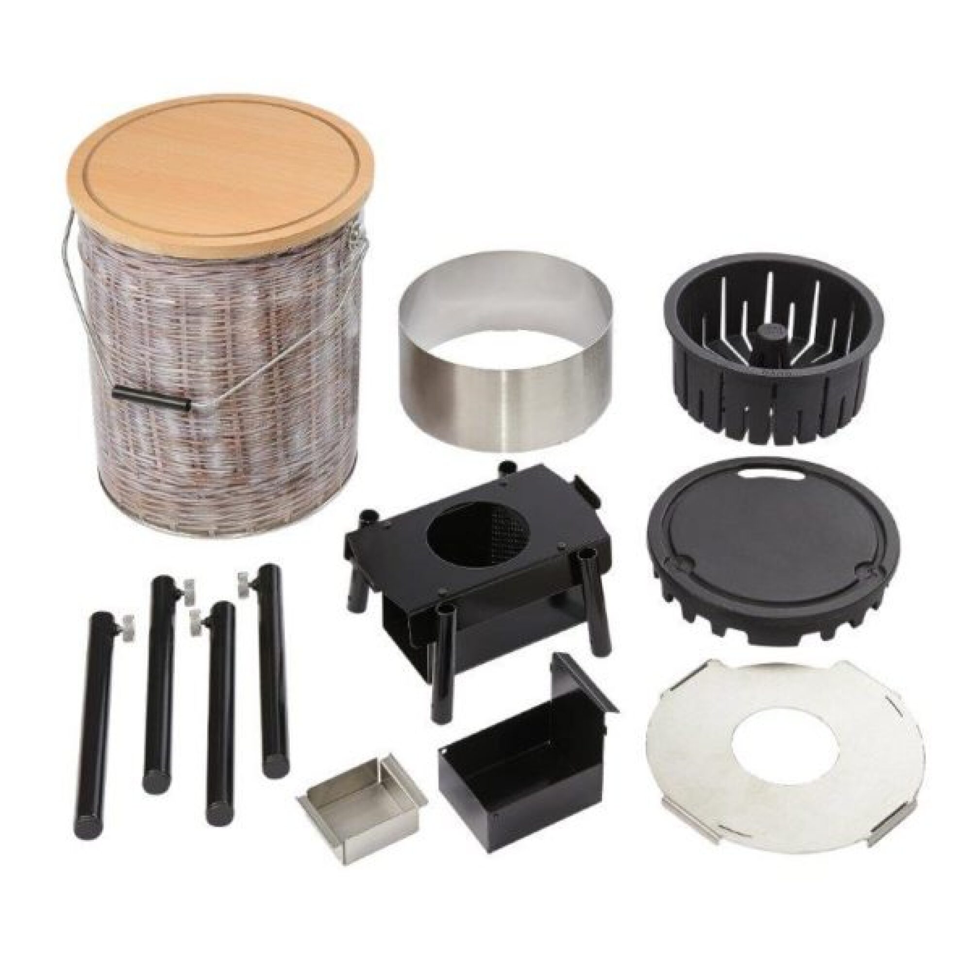 Brasero et plancha outdoor QAITO CAMPING