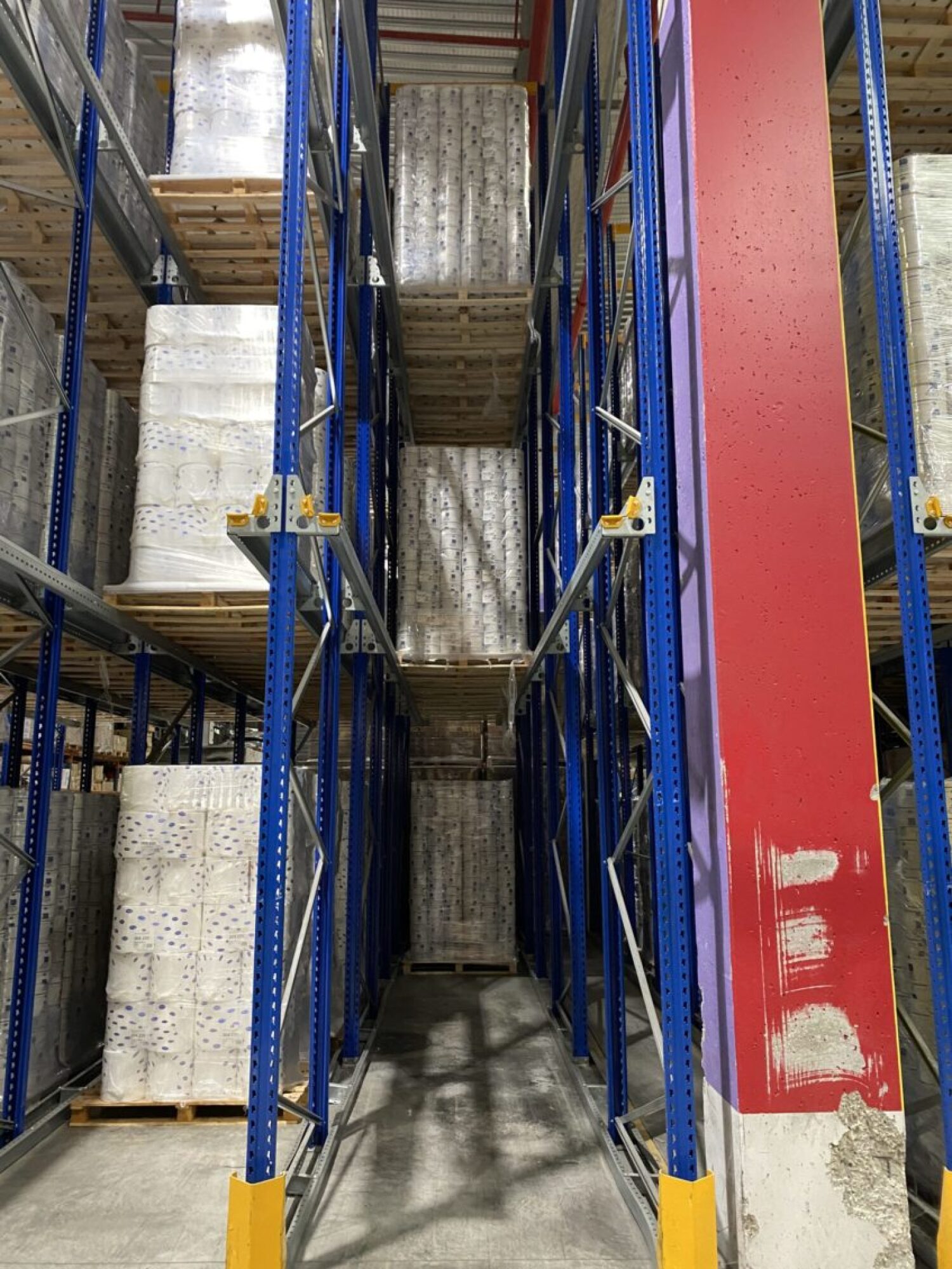 Rayonnage à accumulation