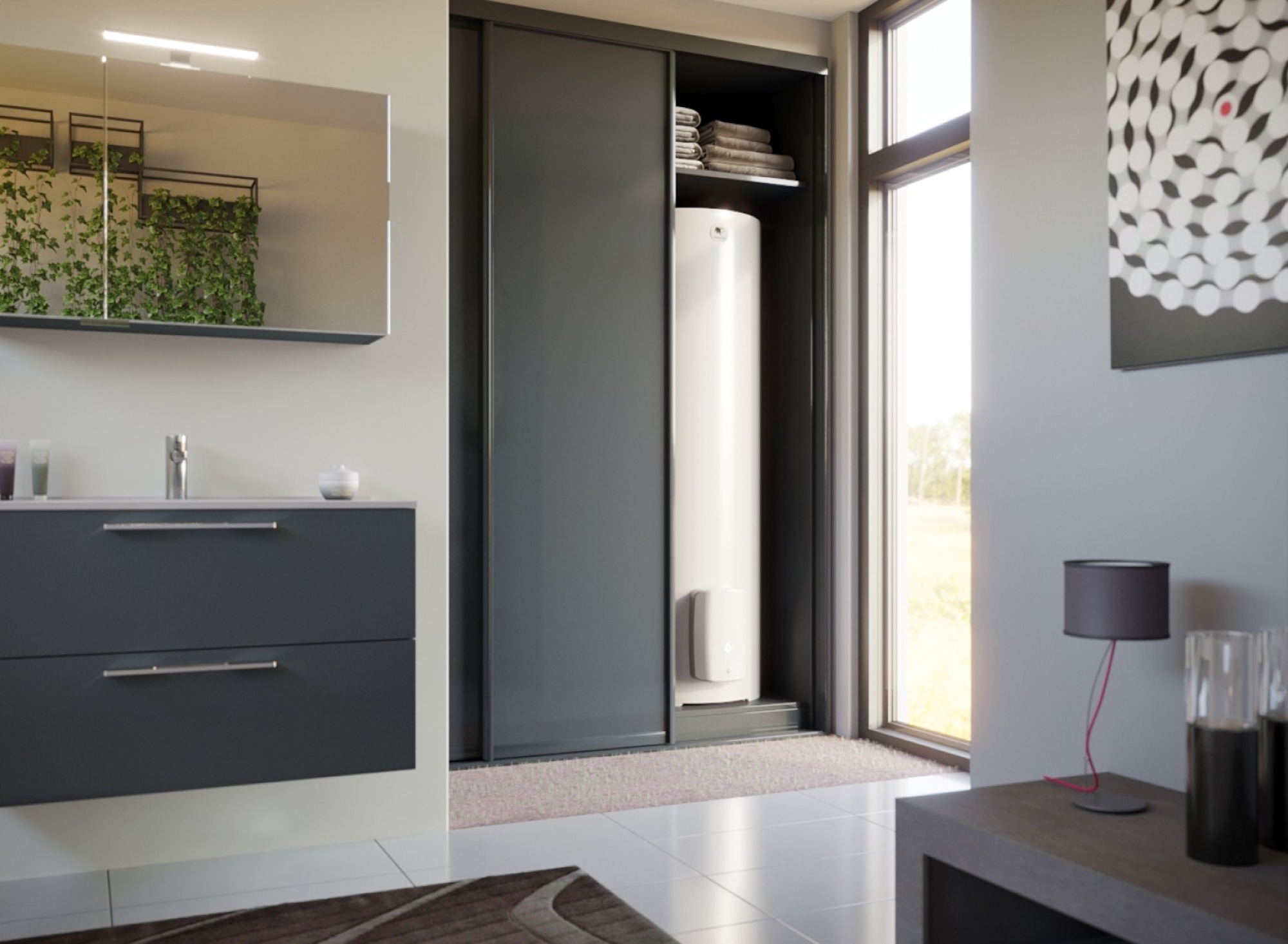 Remplacement chauffe-eau électrique modèle DURALIS de la marque THERMOR à Geispolsheim