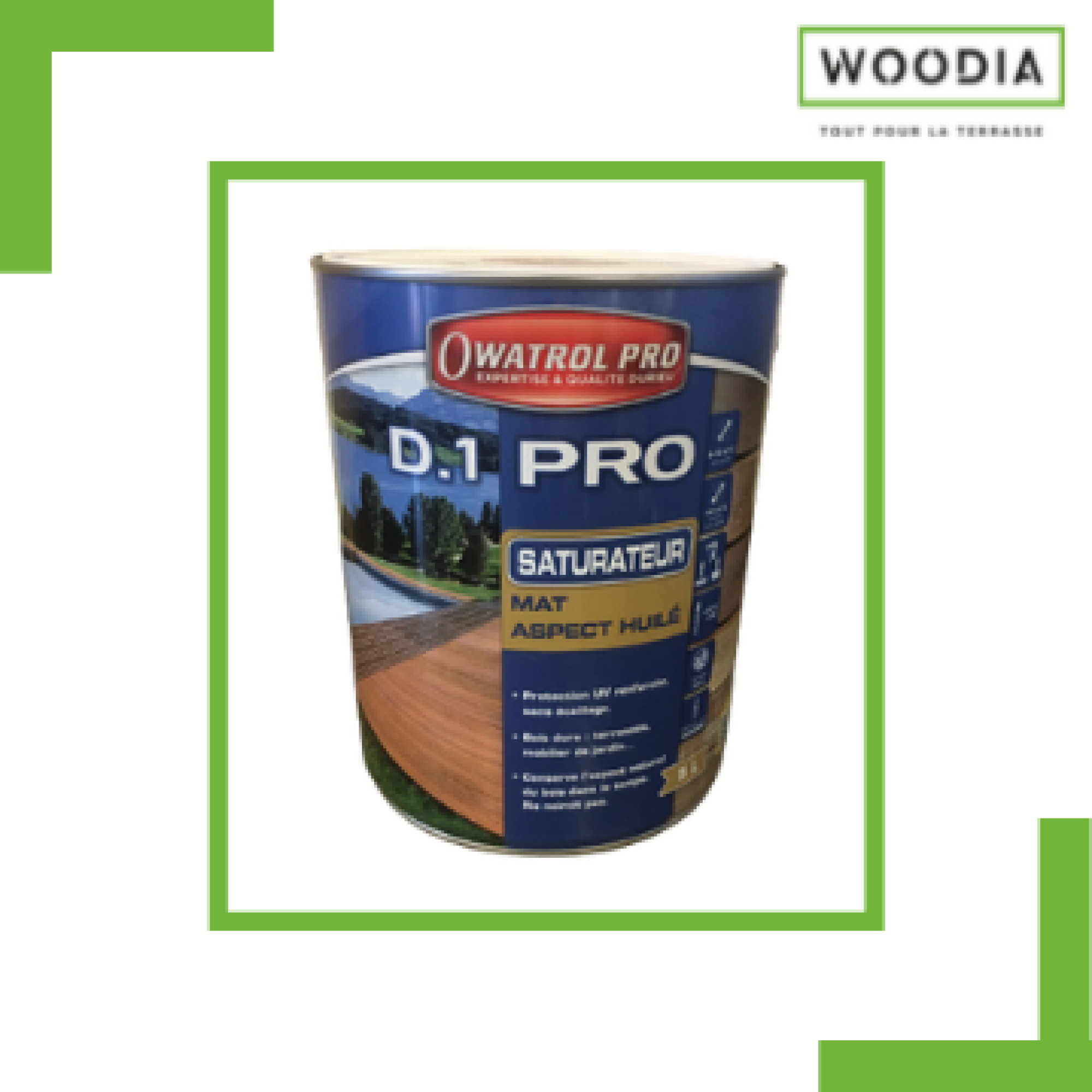 Saturateur D.1 PRO HONEY GOLD pour bois exotique et durs 5L