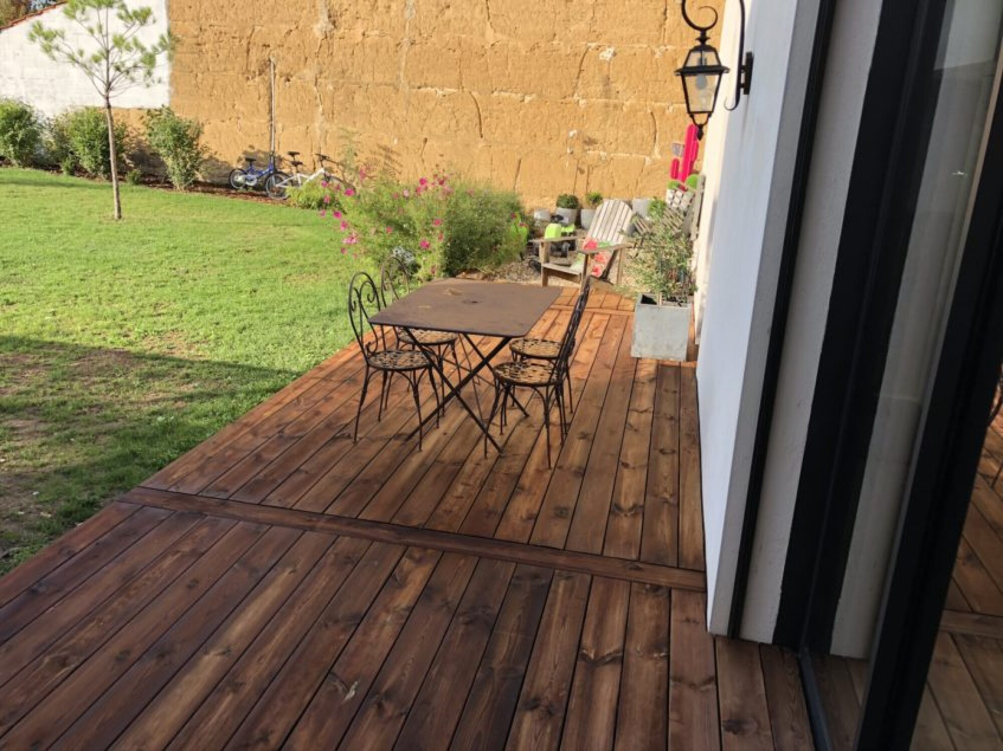 Terrasse en bois sur mesure