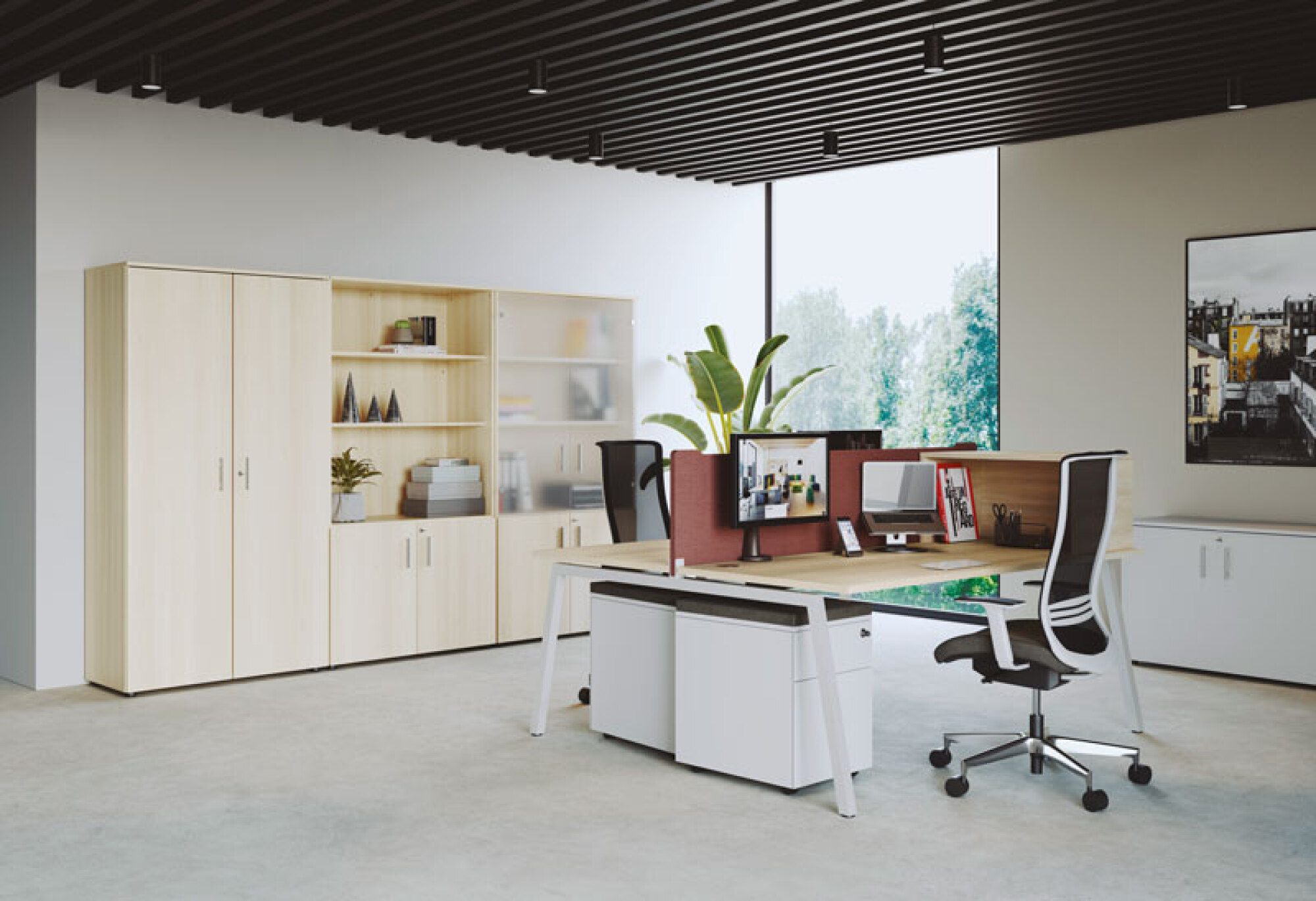 Armoire Mi-haute h113 x l80 cm