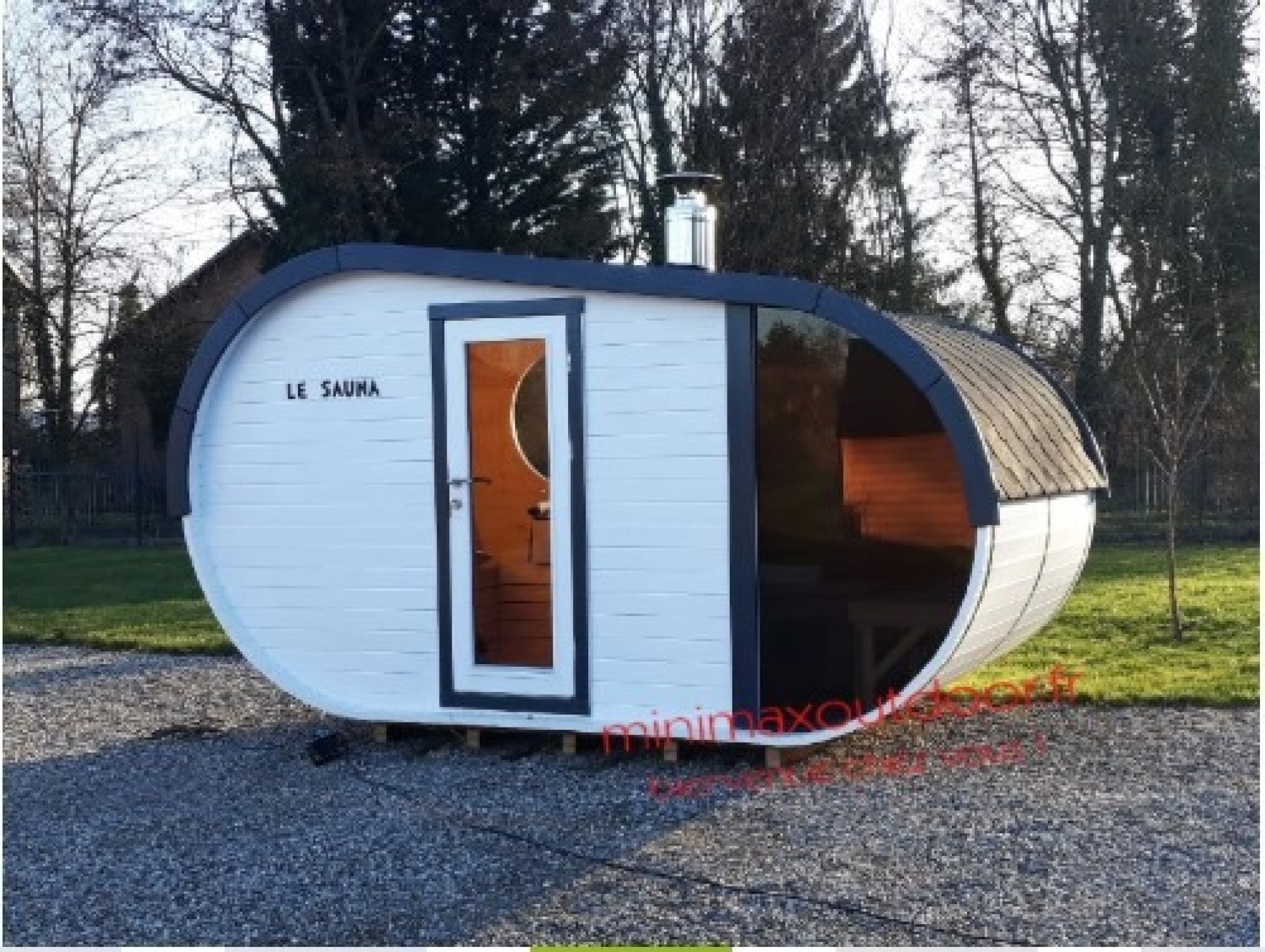 Barrique sauna cocoon