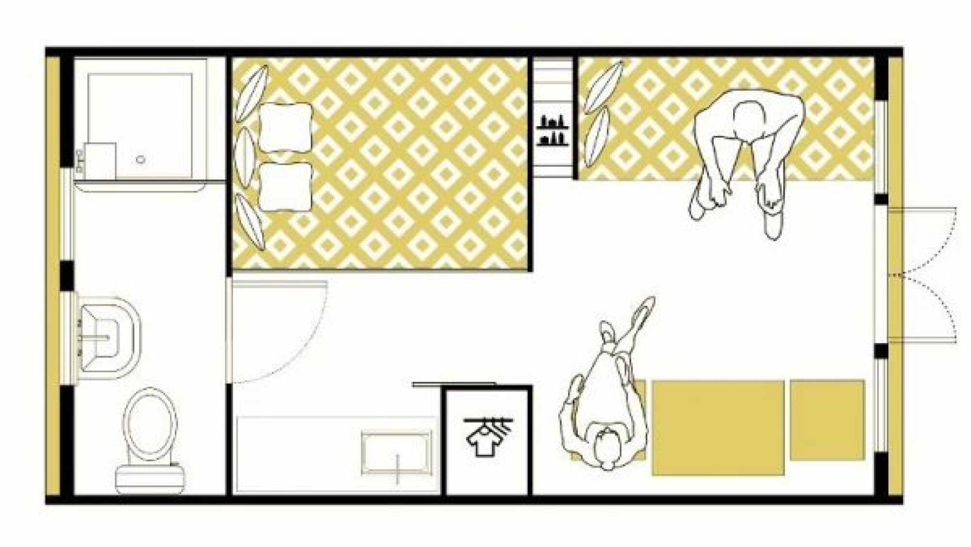 Camping pod isolé 3.20 X 5.80M