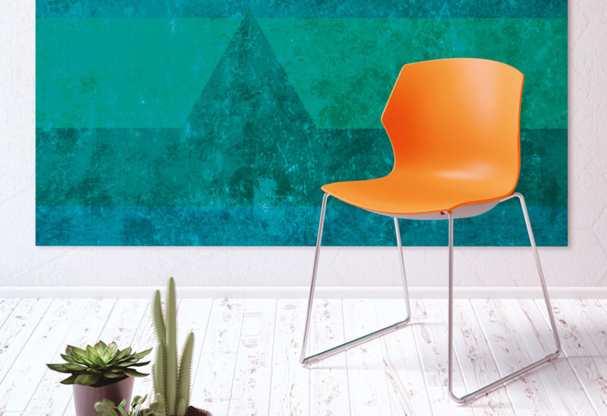 Chaise My Frill piètement filaire