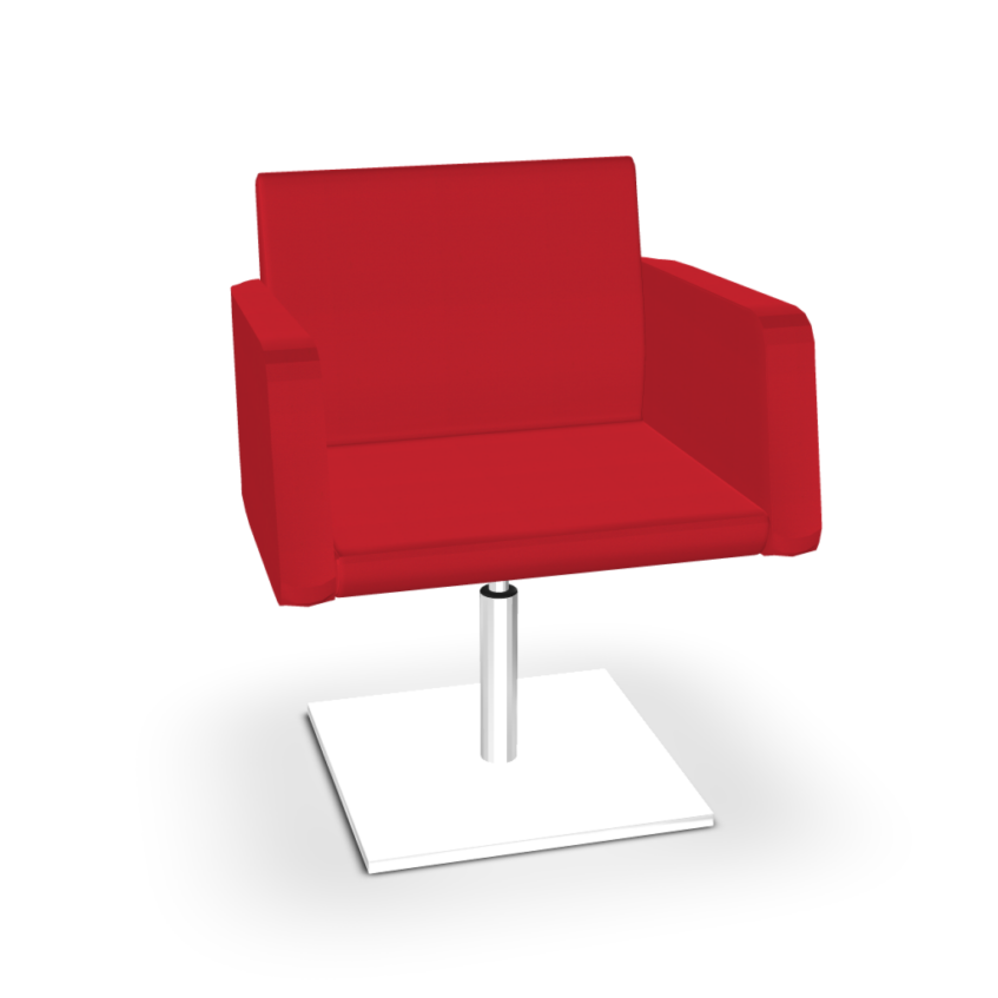 Chauffeuse Life pied tulipe chromé