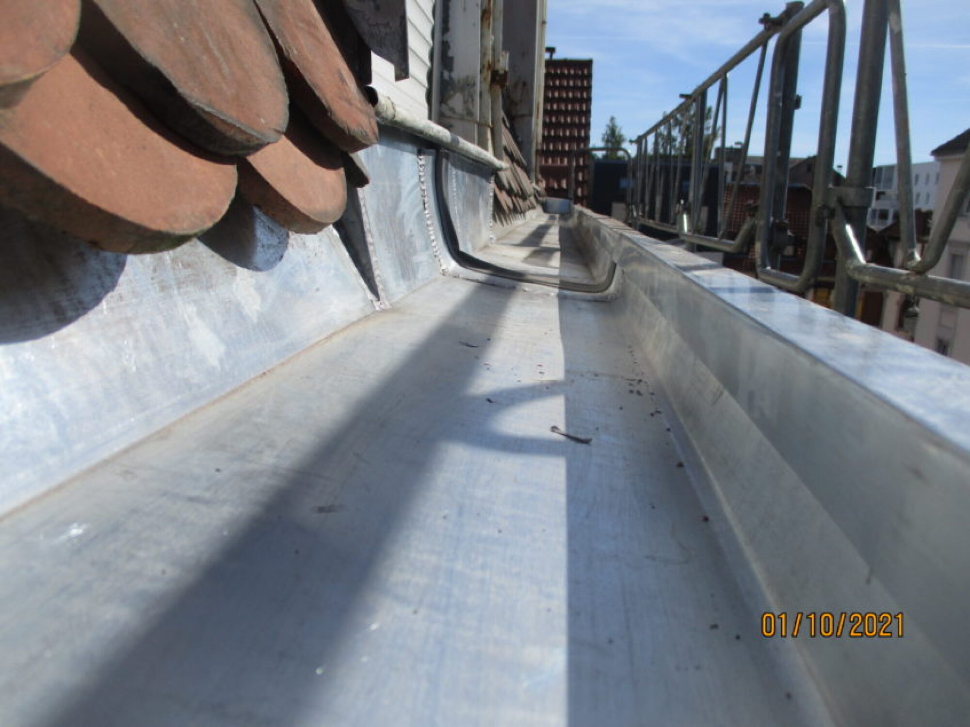 Débouchage des gouttières