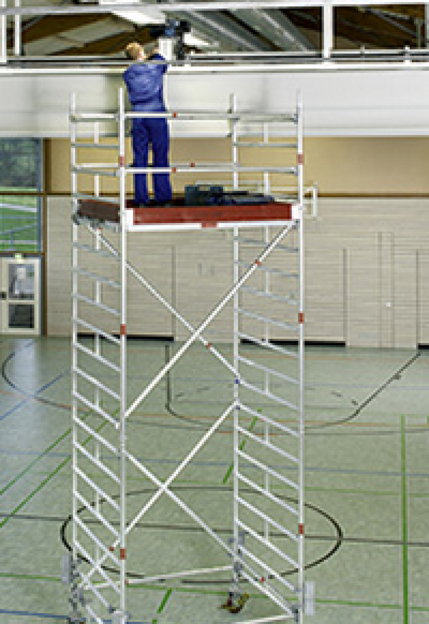 Echafaudages roulants