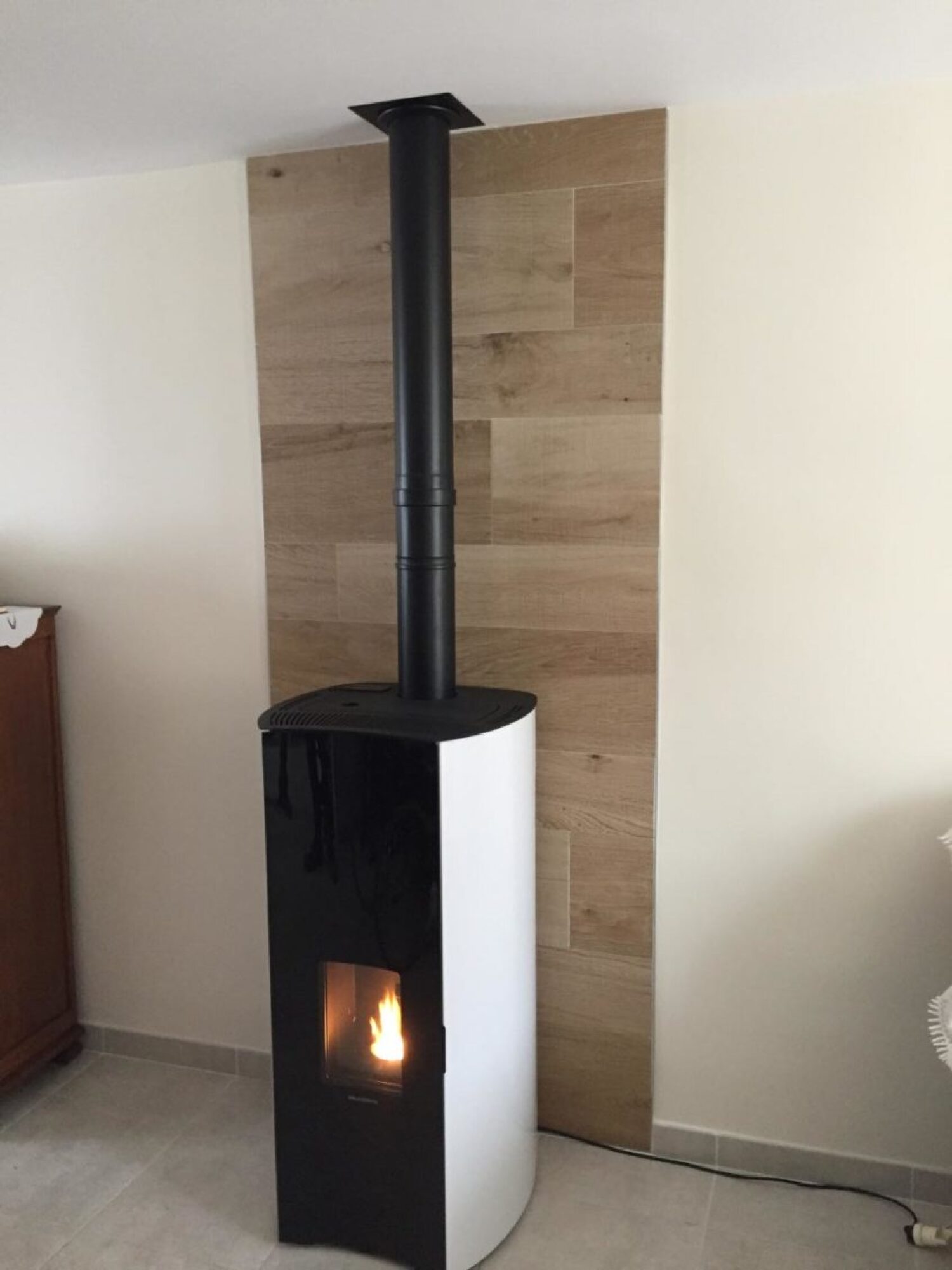 Fourniture et pose de poêle à granulés