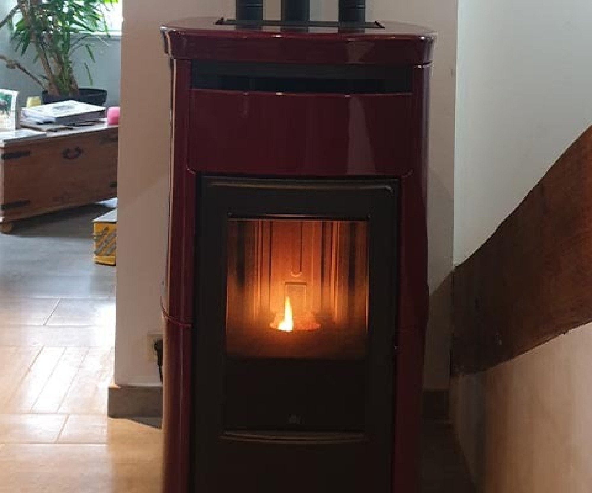 Fourniture et pose de poêle à granulés EDILKAMIN