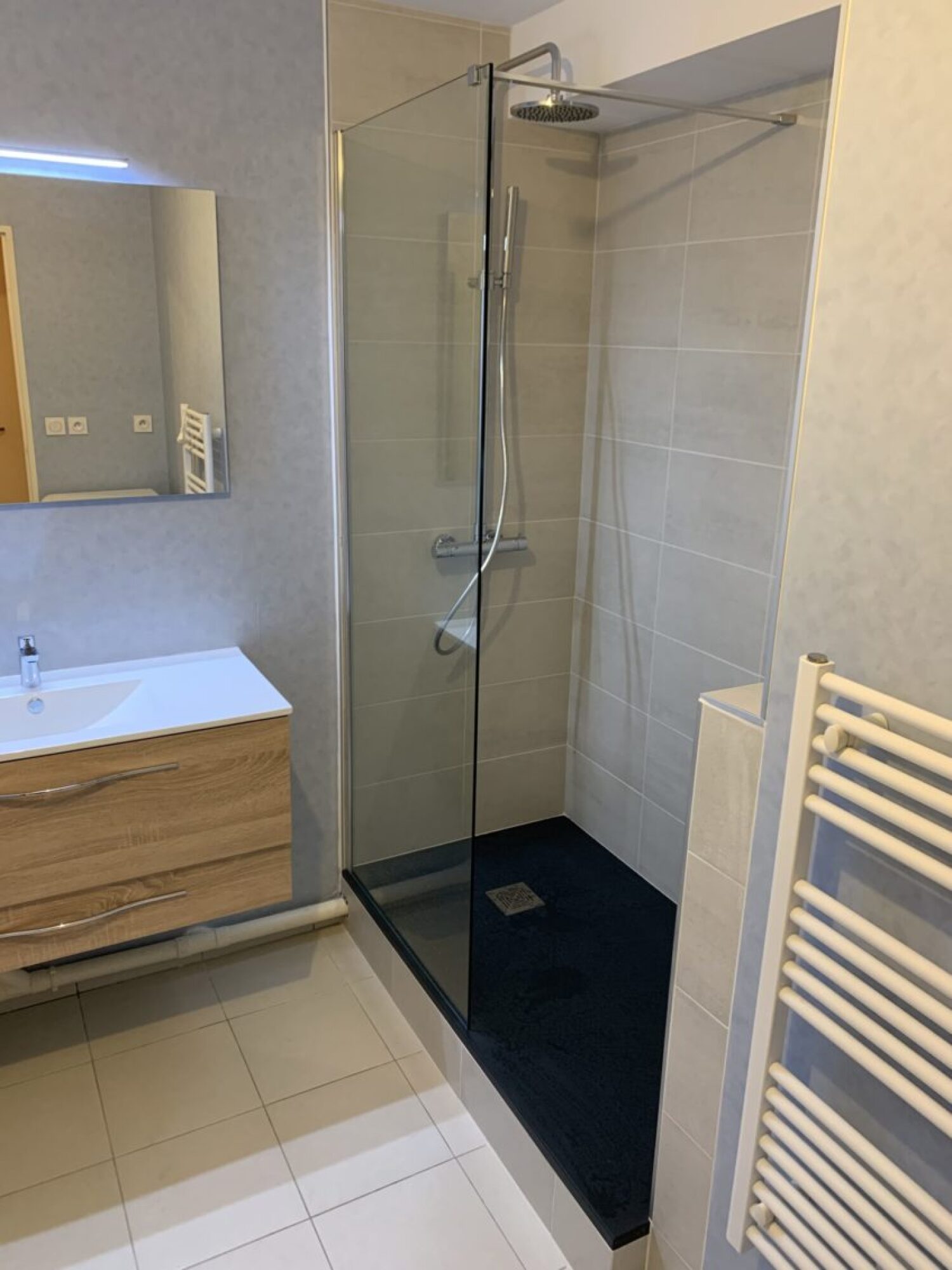 Fourniture et pose de douche