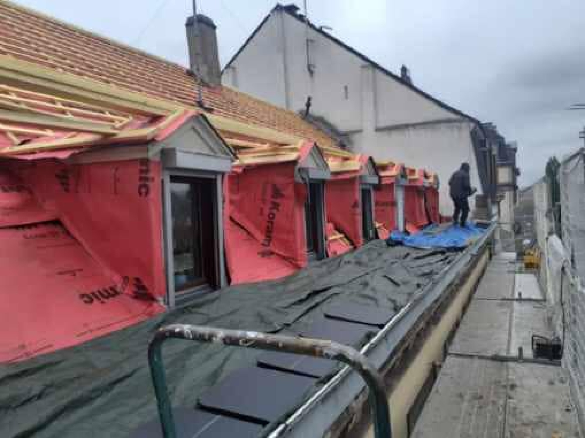 Isolation dans le cadre d'une réfection d'une toiture