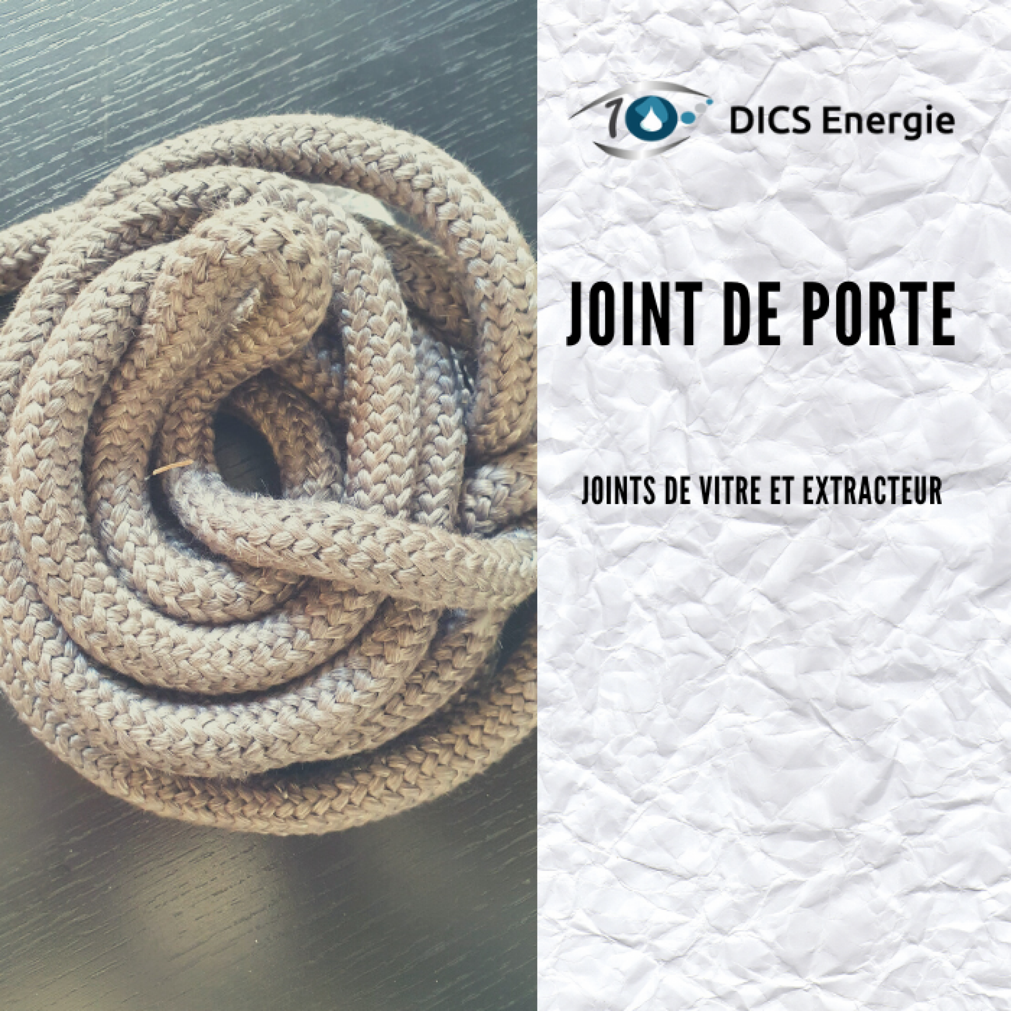 Joints de porte, vitre et extracteur