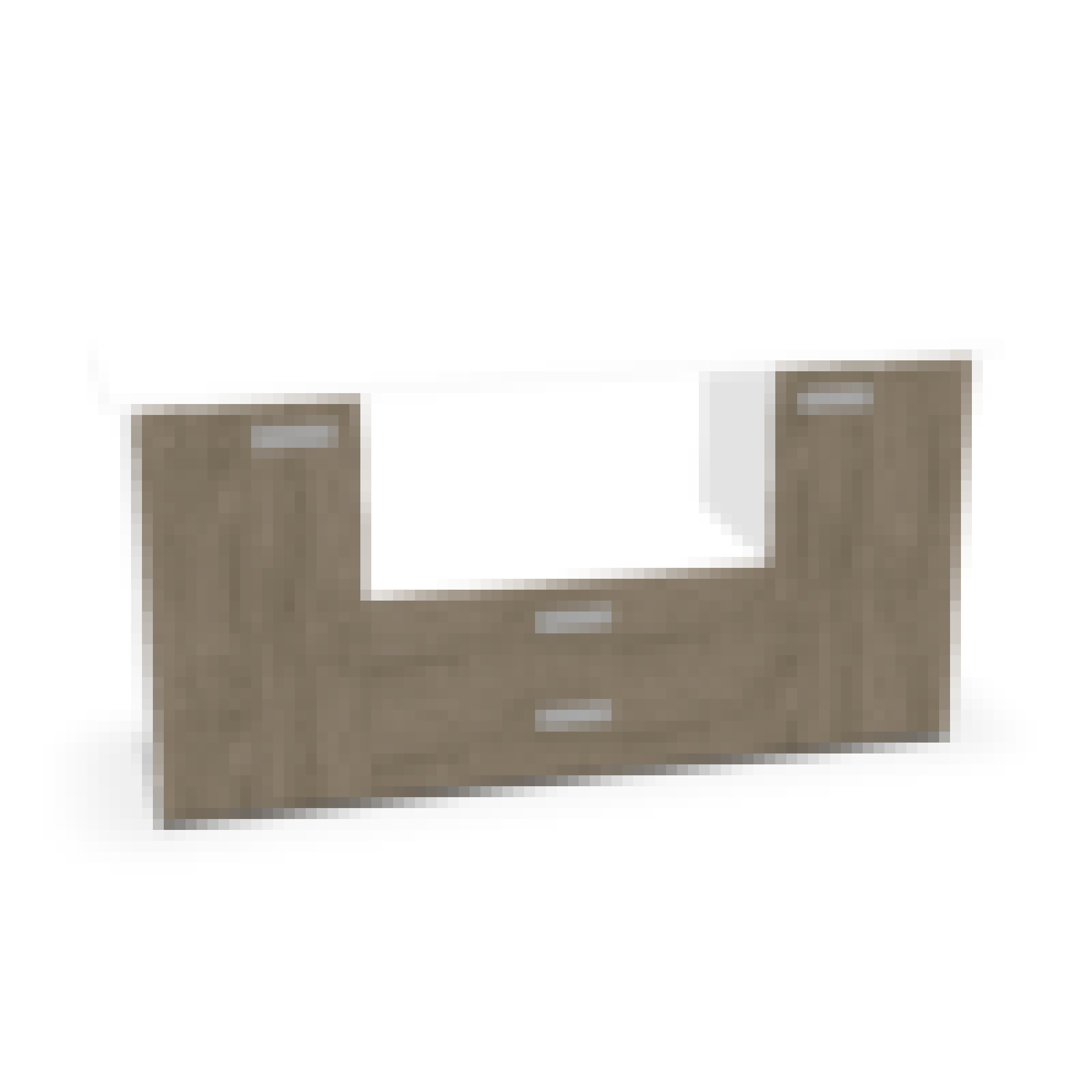 Meuble gamme duo 2 portes 2 tiroirs 1 niche