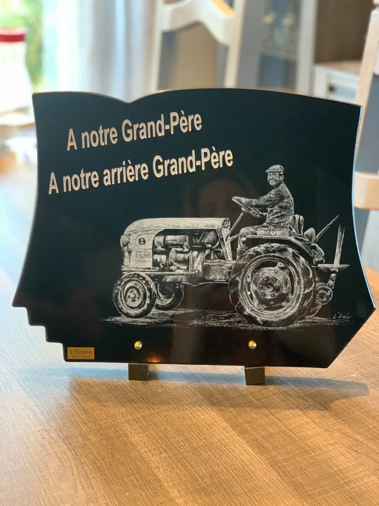 Personnalisation d'articles funéraires