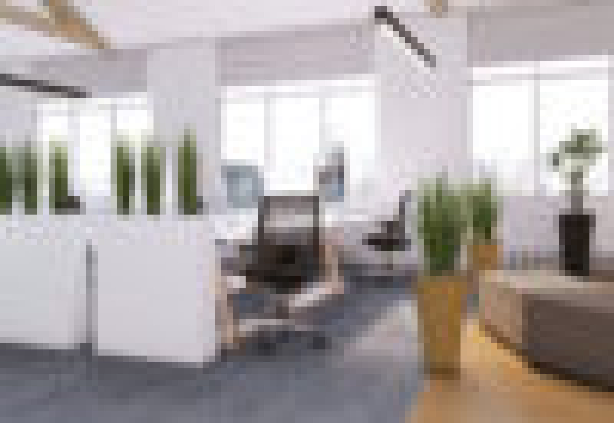 Plante verte artificielle dune