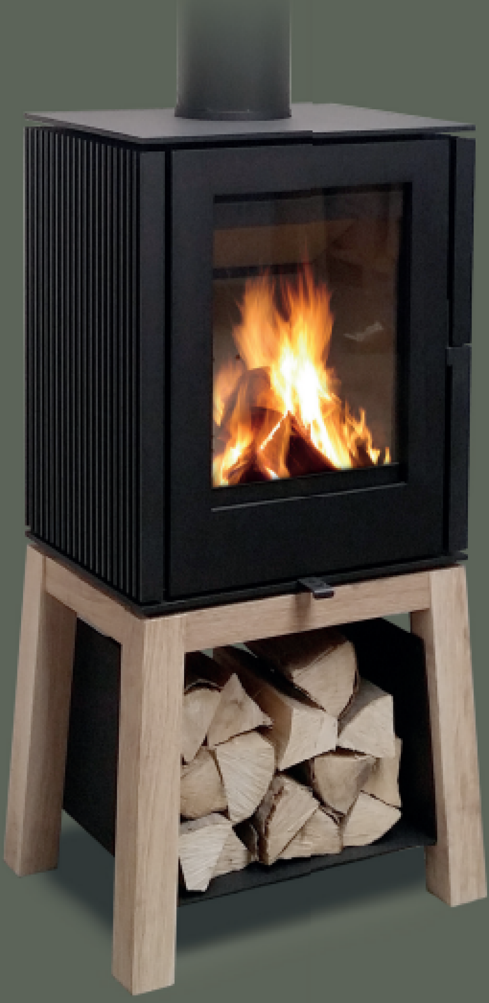 Poêle à bois WOODY BY FONDIS