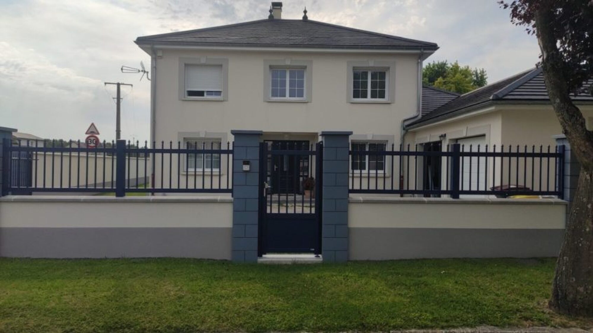 Pose et fourniture de portillon