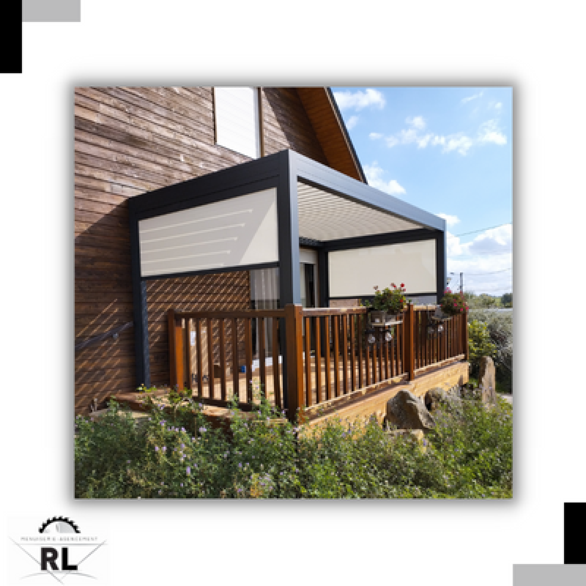 Pose de pergola bioclimatique