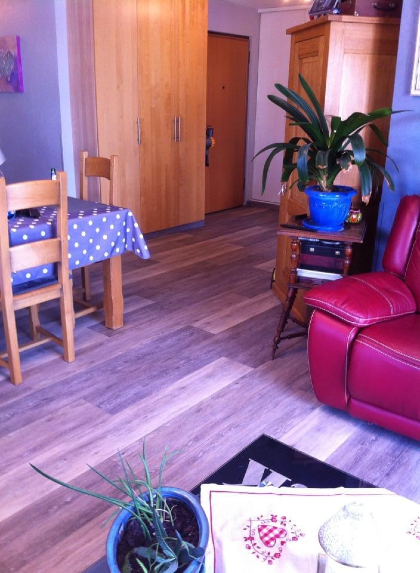 Pose et fourniture de sol vinyle