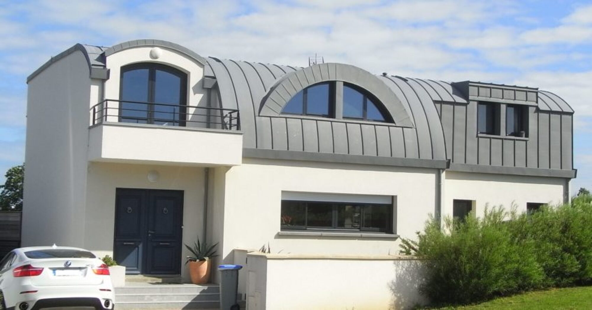 Travaux de toiture, réalisation couverture zinc