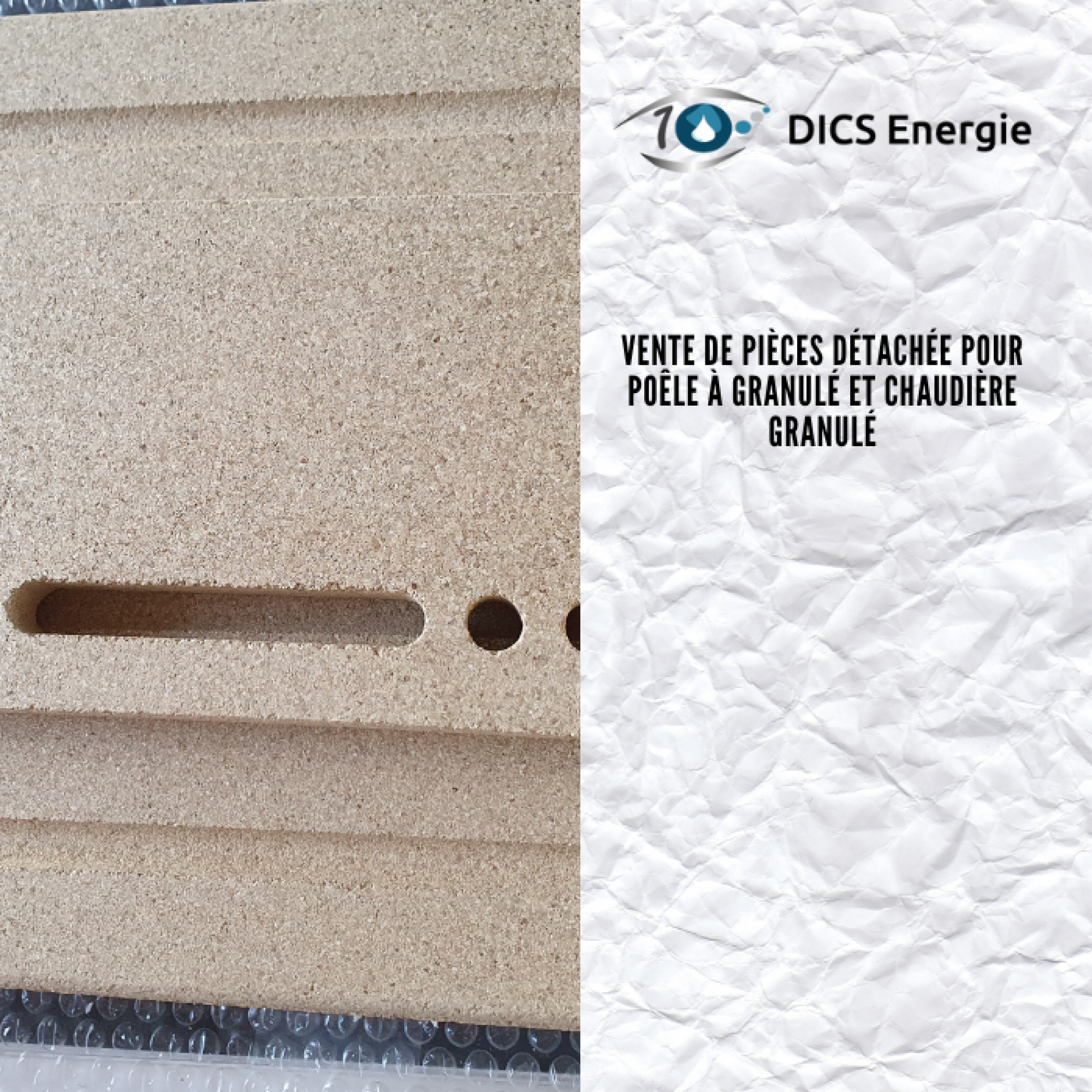 Vente de pièces détachées pour poêle et chaudière à granulé