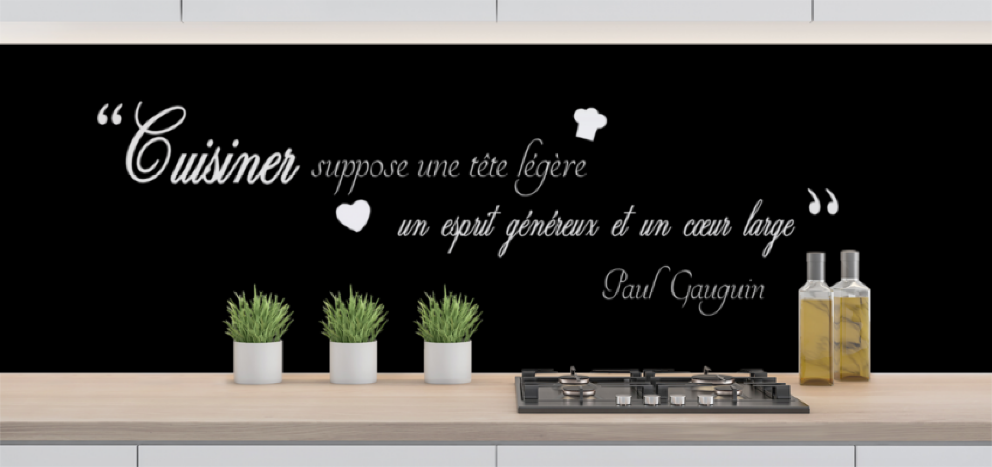 Création et personnalisation de crédence