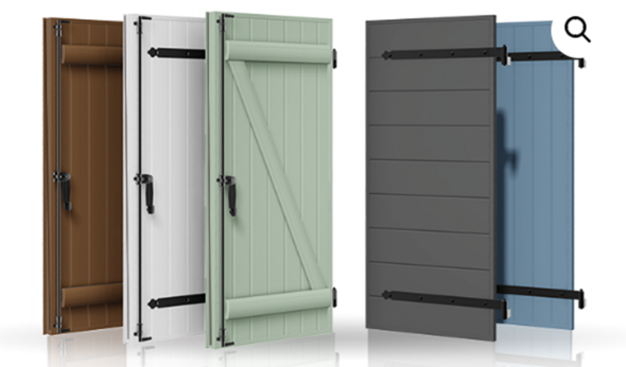 Pose de volets battants